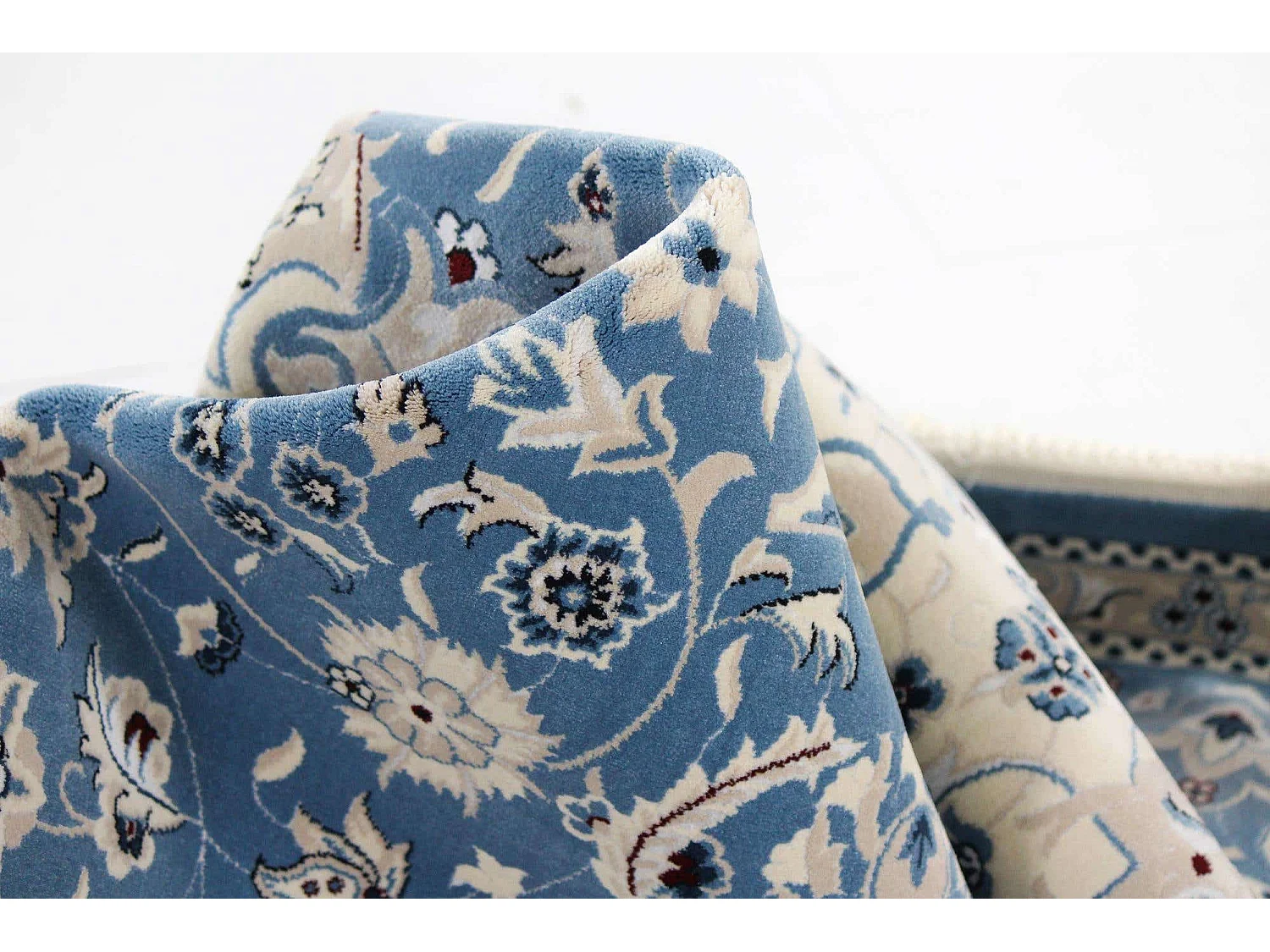 Tapis 99x160 bleu Classical