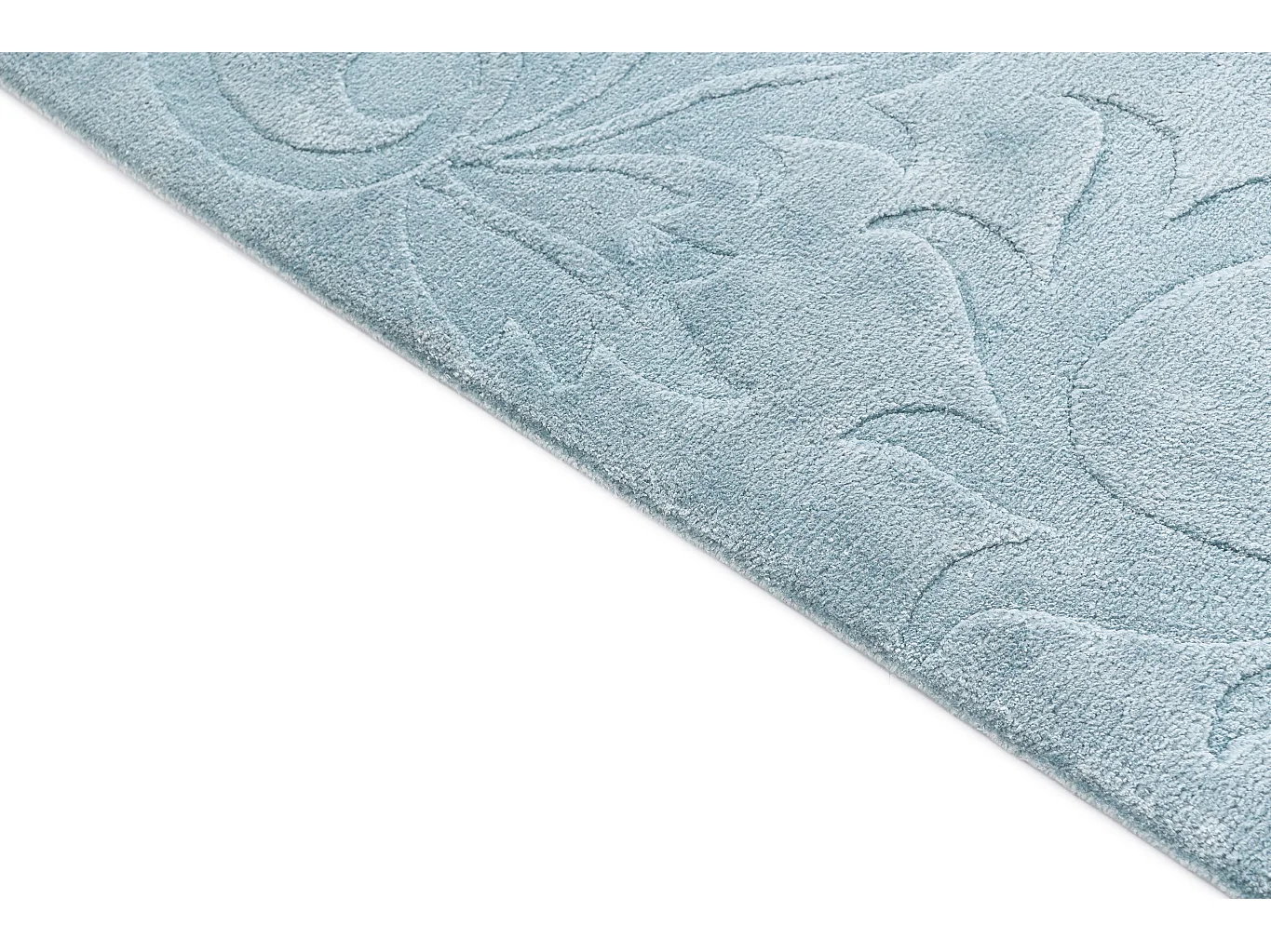 Tapis de laine 175x274 Bleu Darya