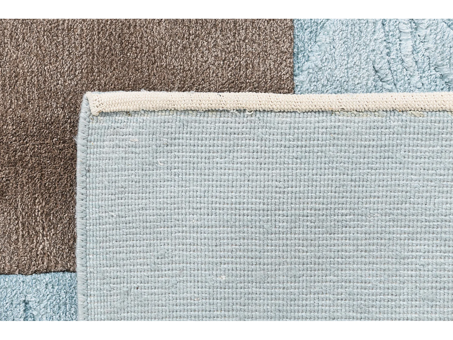 Tapis de laine 175x274 Bleu Darya