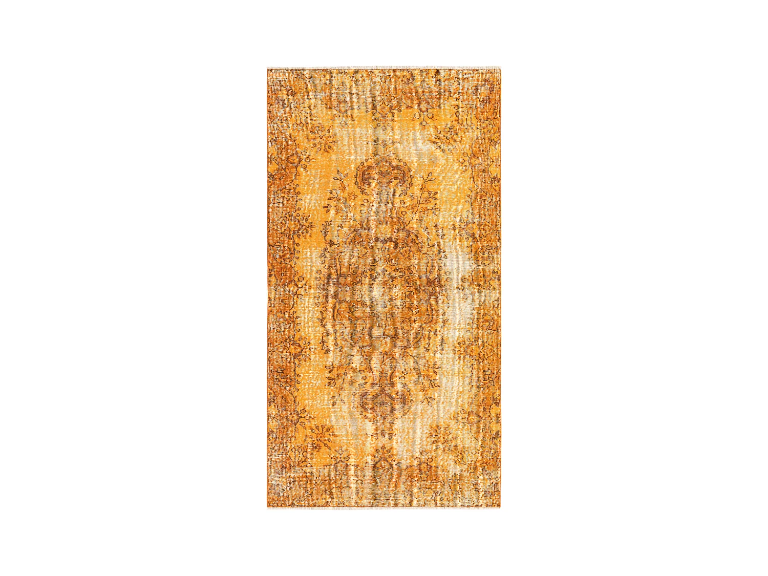 Tapis de laine 109x201 orange Ultra Vintage