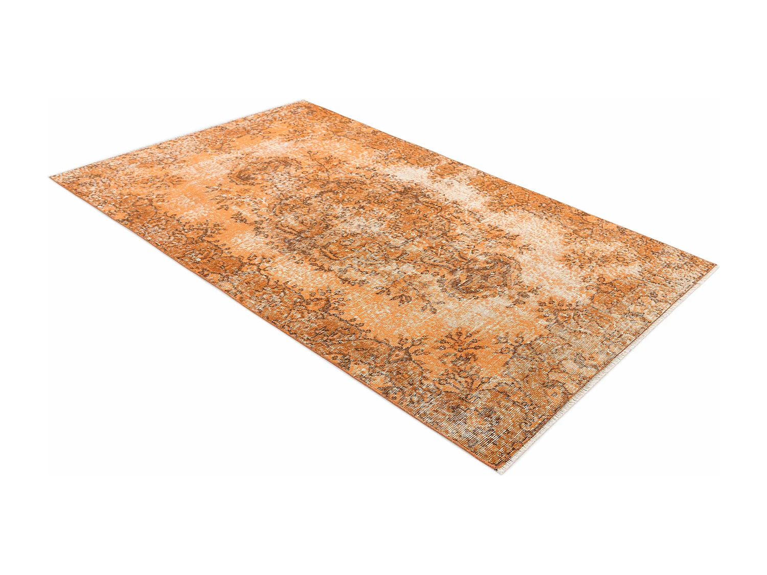 Tapis de laine 109x201 orange Ultra Vintage