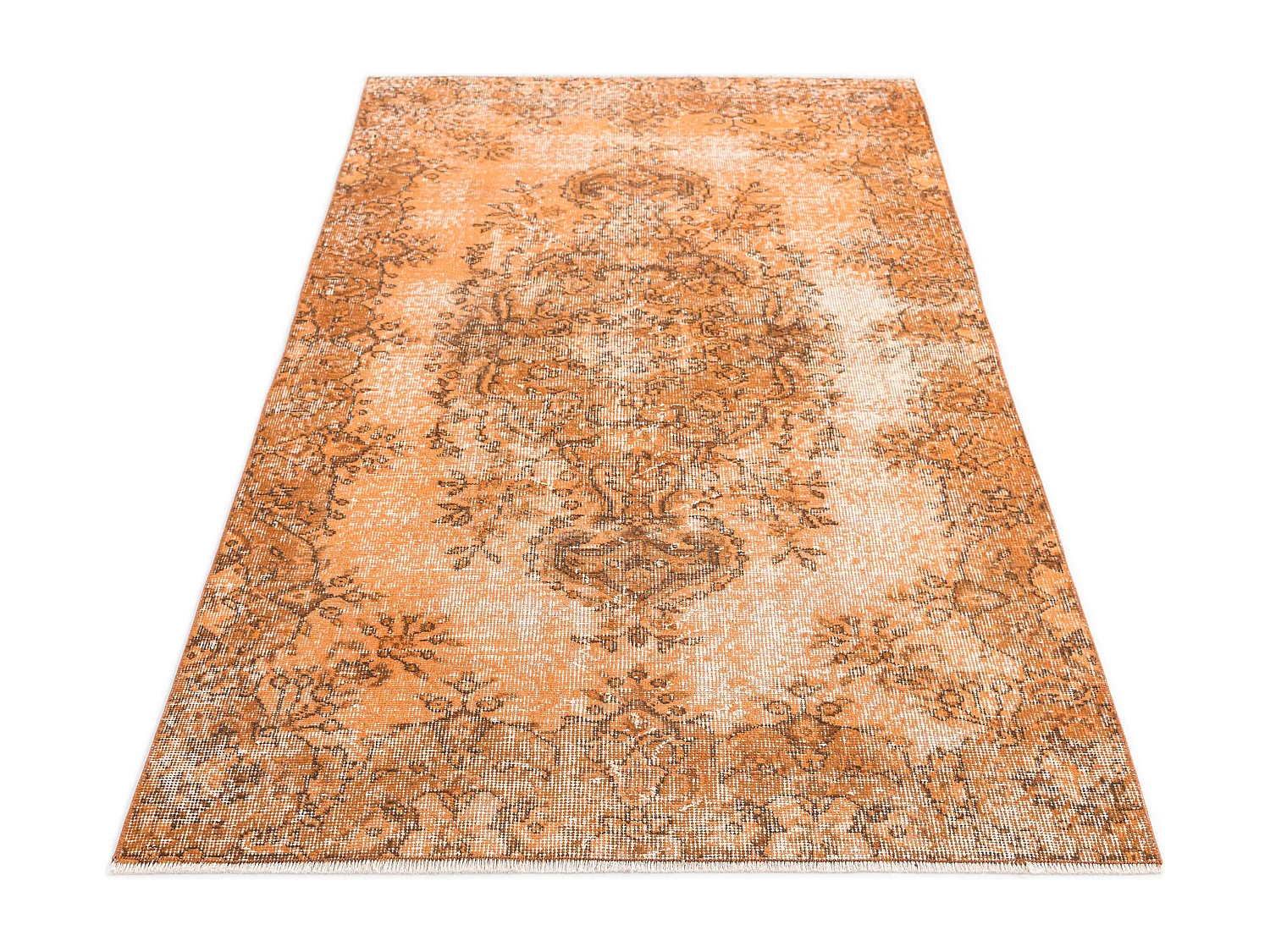 Tapis de laine 109x201 orange Ultra Vintage