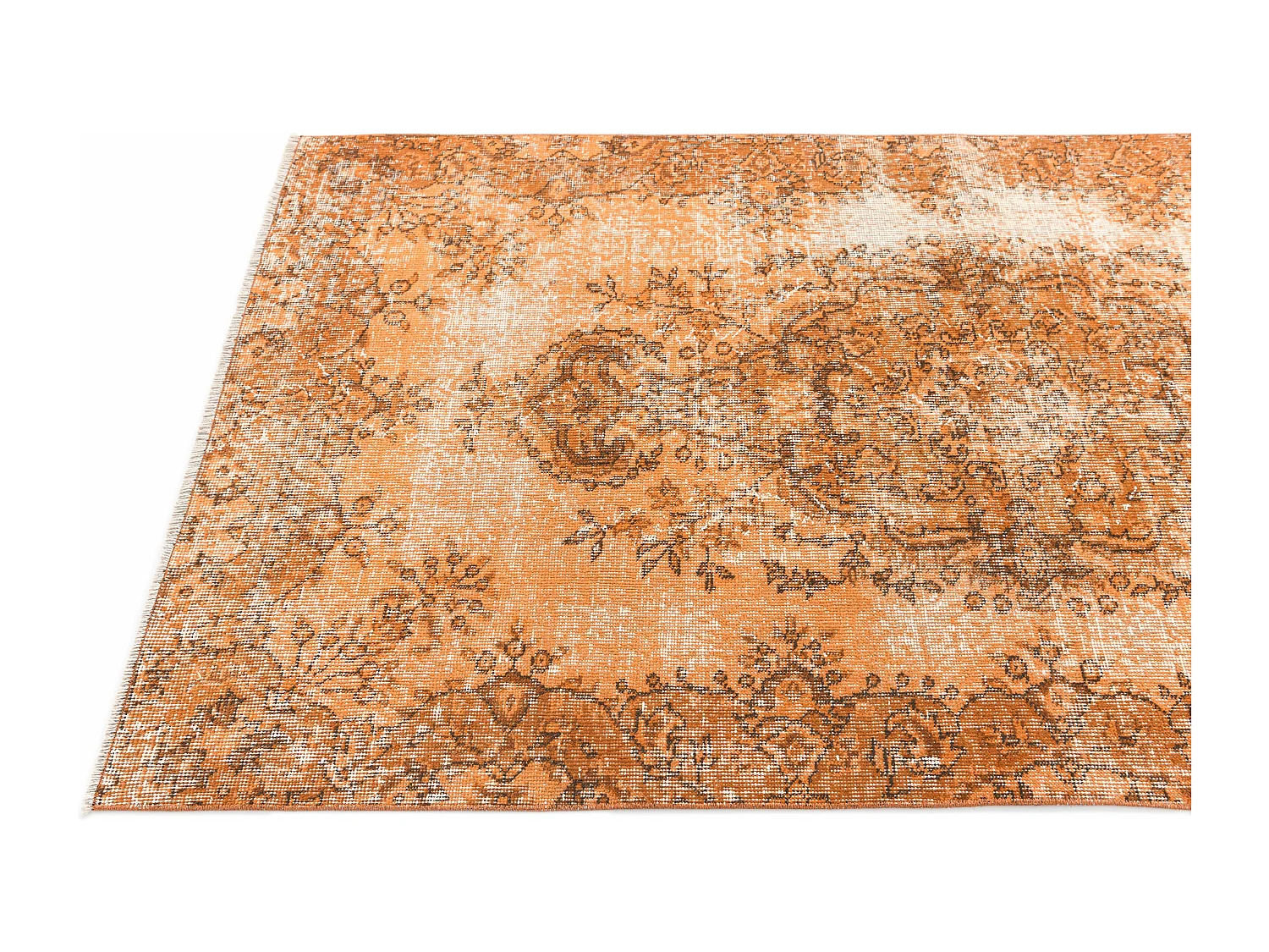 Tapis de laine 109x201 orange Ultra Vintage