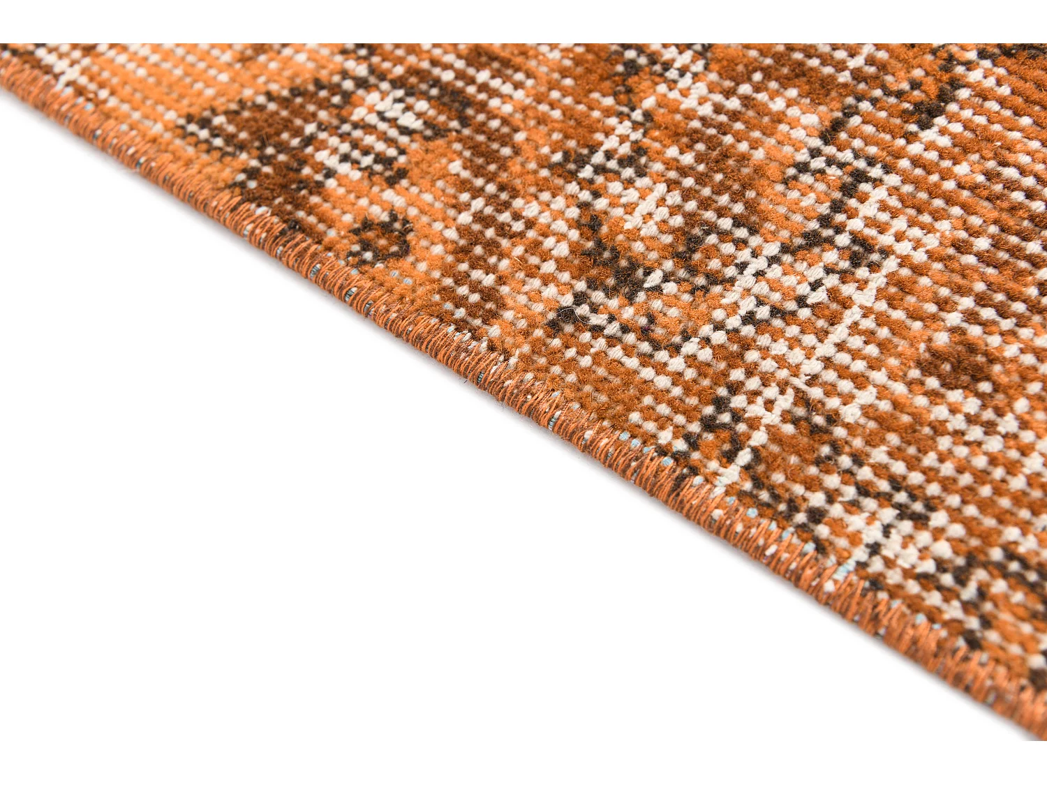 Tapis de laine 109x201 orange Ultra Vintage