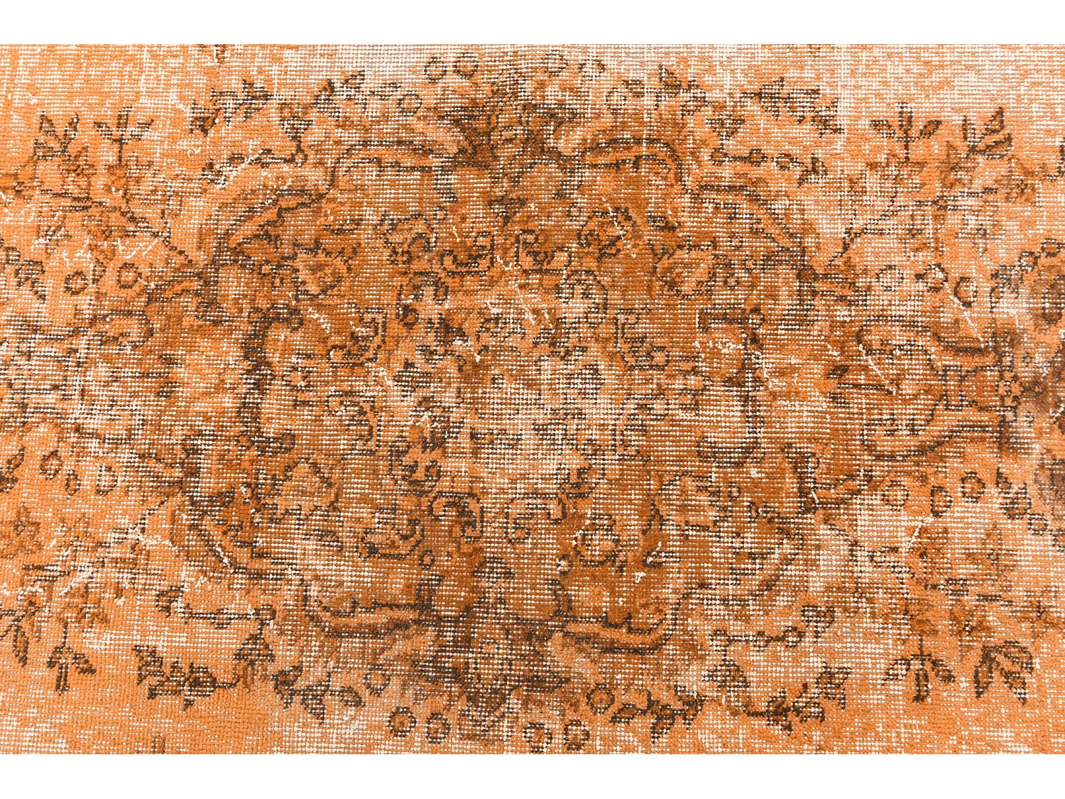 Tapis de laine 109x201 orange Ultra Vintage