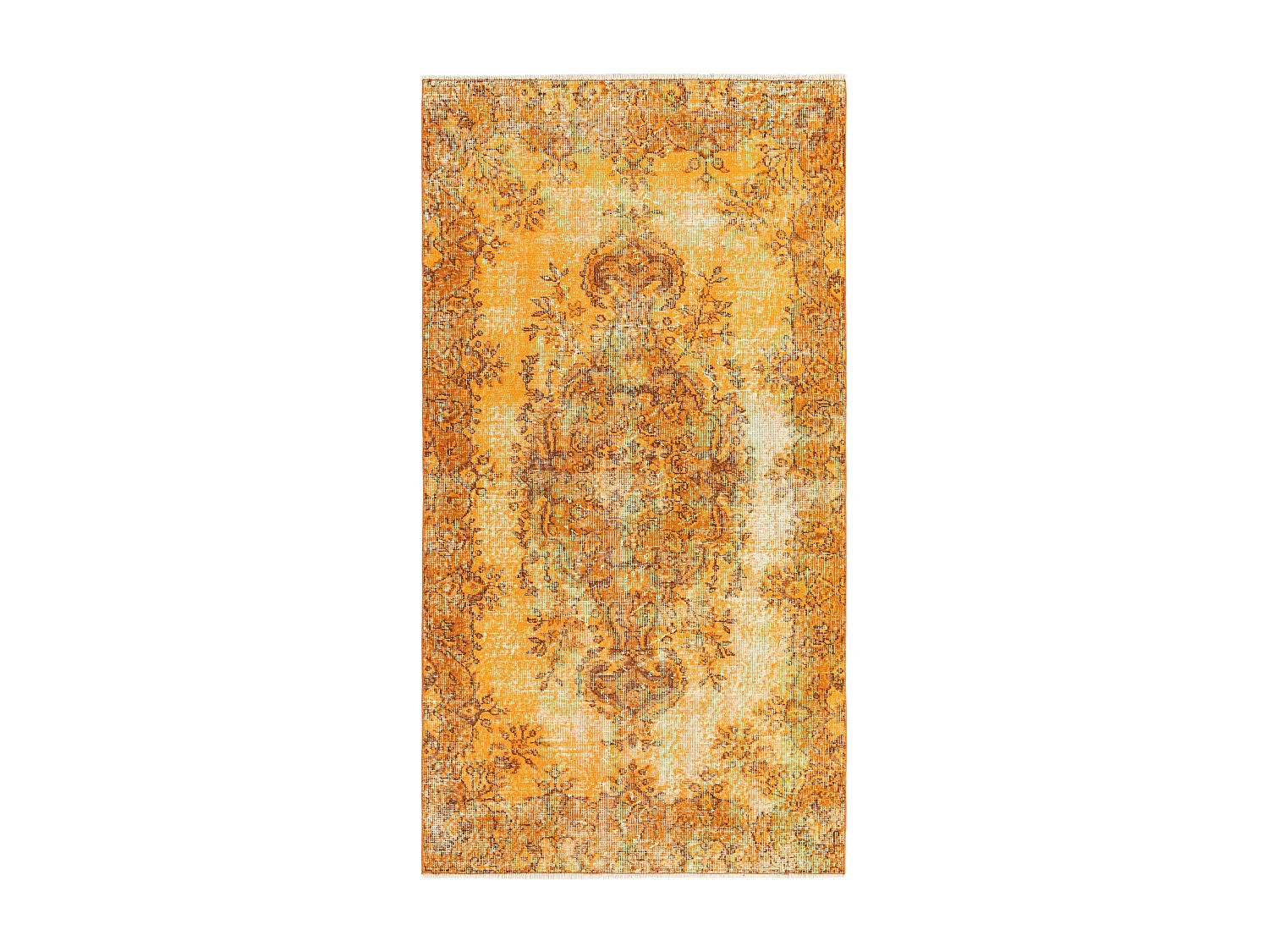 Tapis de laine 109x201 orange Ultra Vintage