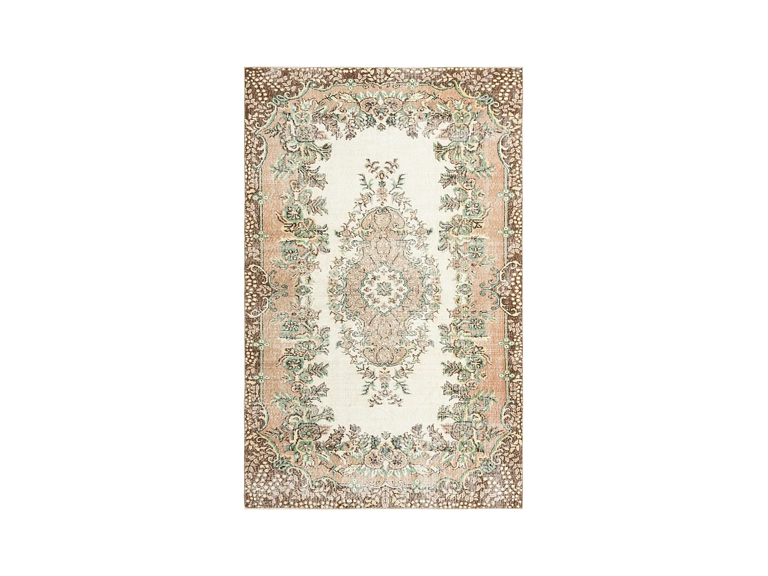 Tapis de laine 175x272 beige Ultra Vintage