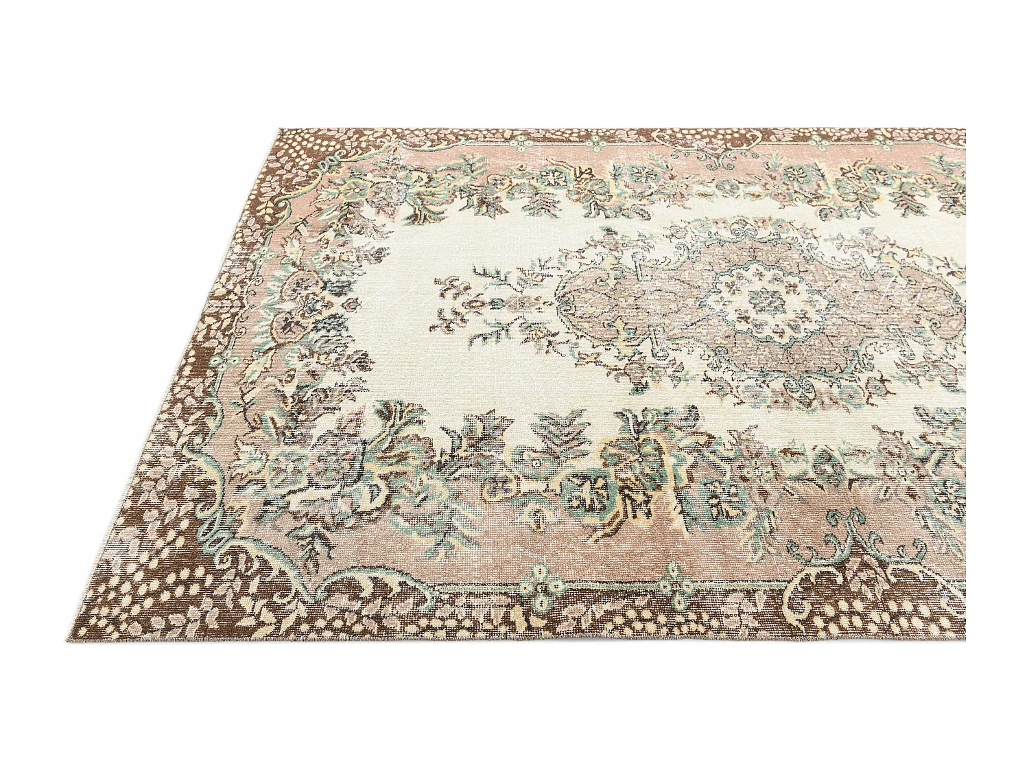 Tapis de laine 175x272 beige Ultra Vintage