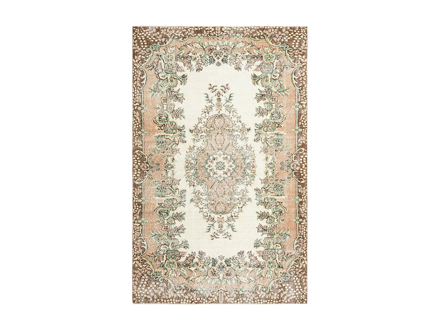Tapis de laine 175x272 beige Ultra Vintage