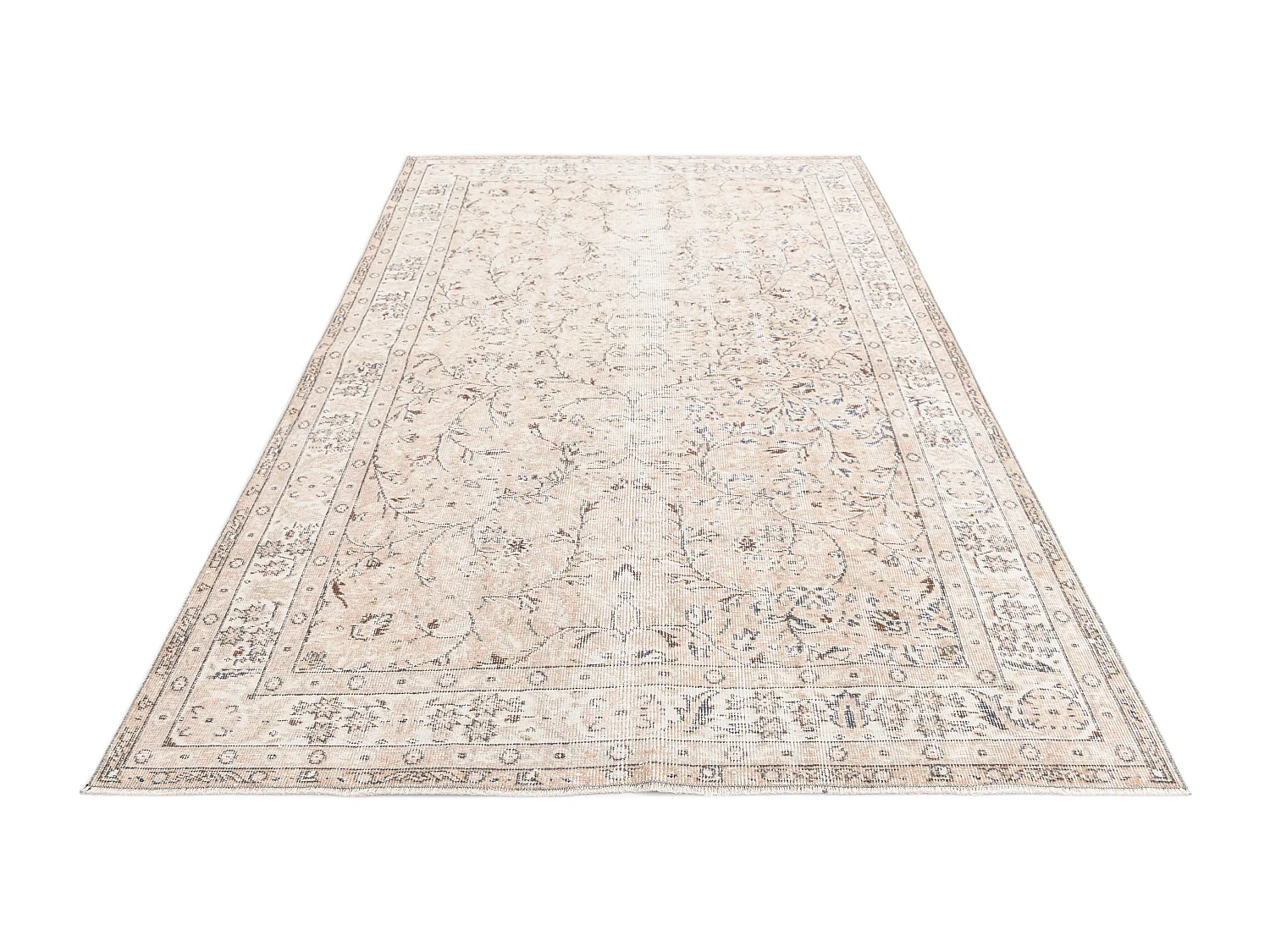 Tapis de laine 155x267 beige Ultra Vintage