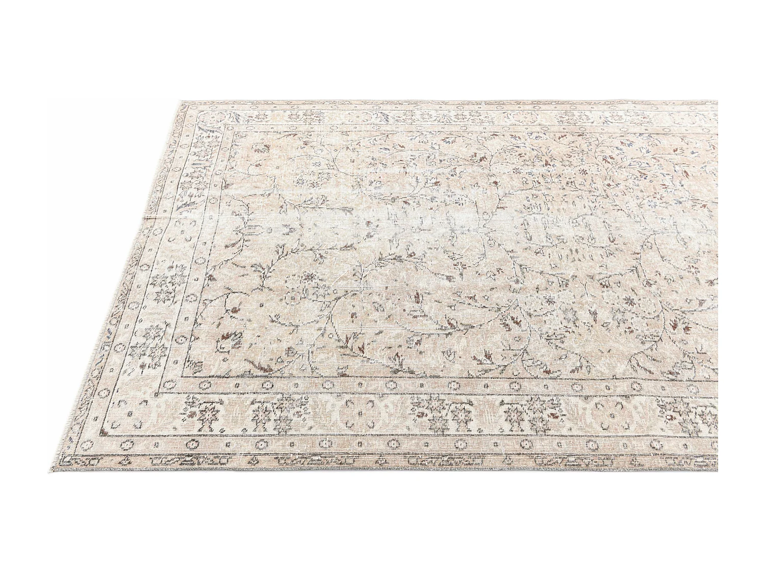 Tapis de laine 155x267 beige Ultra Vintage