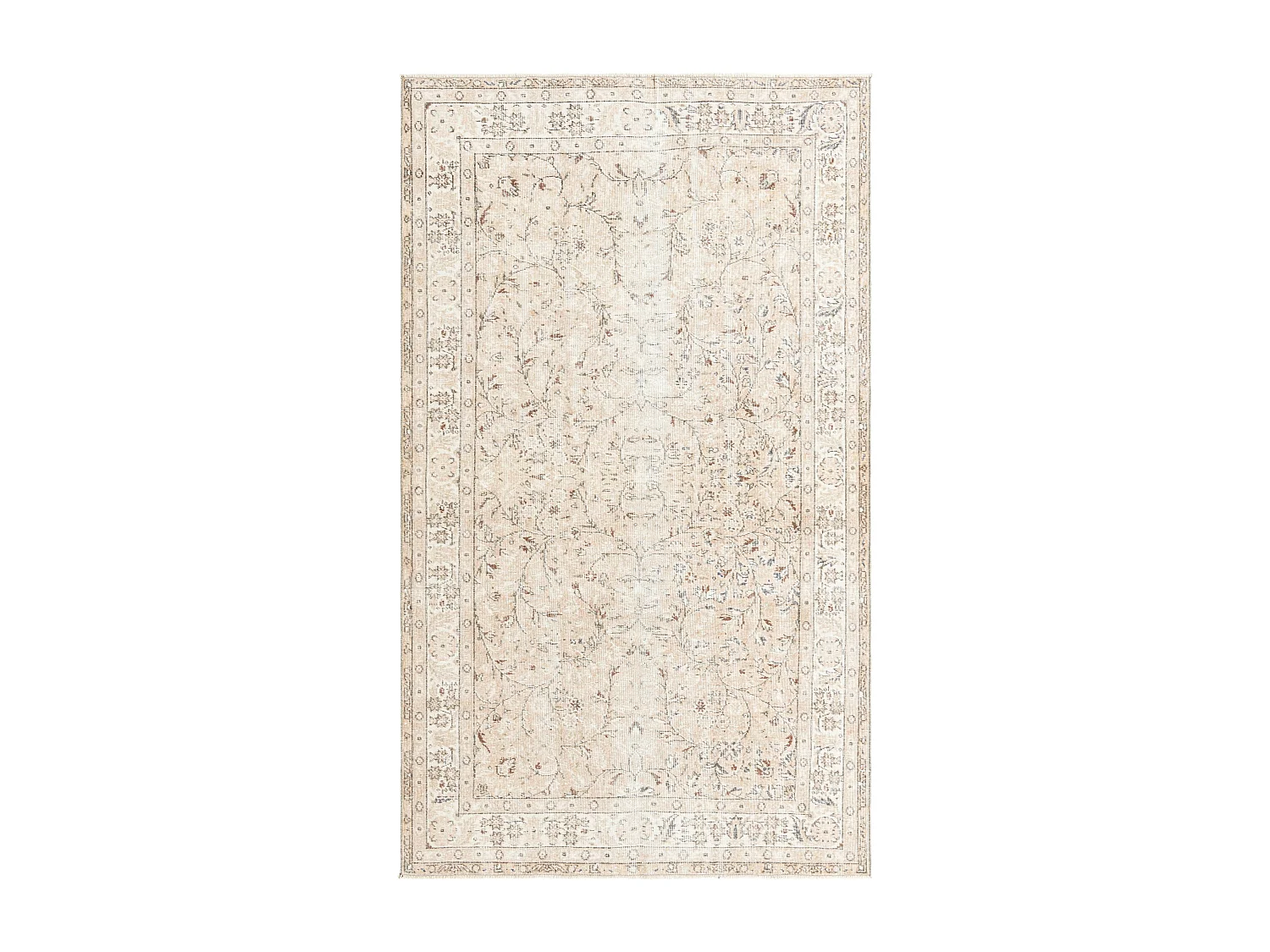 Tapis de laine 155x267 beige Ultra Vintage