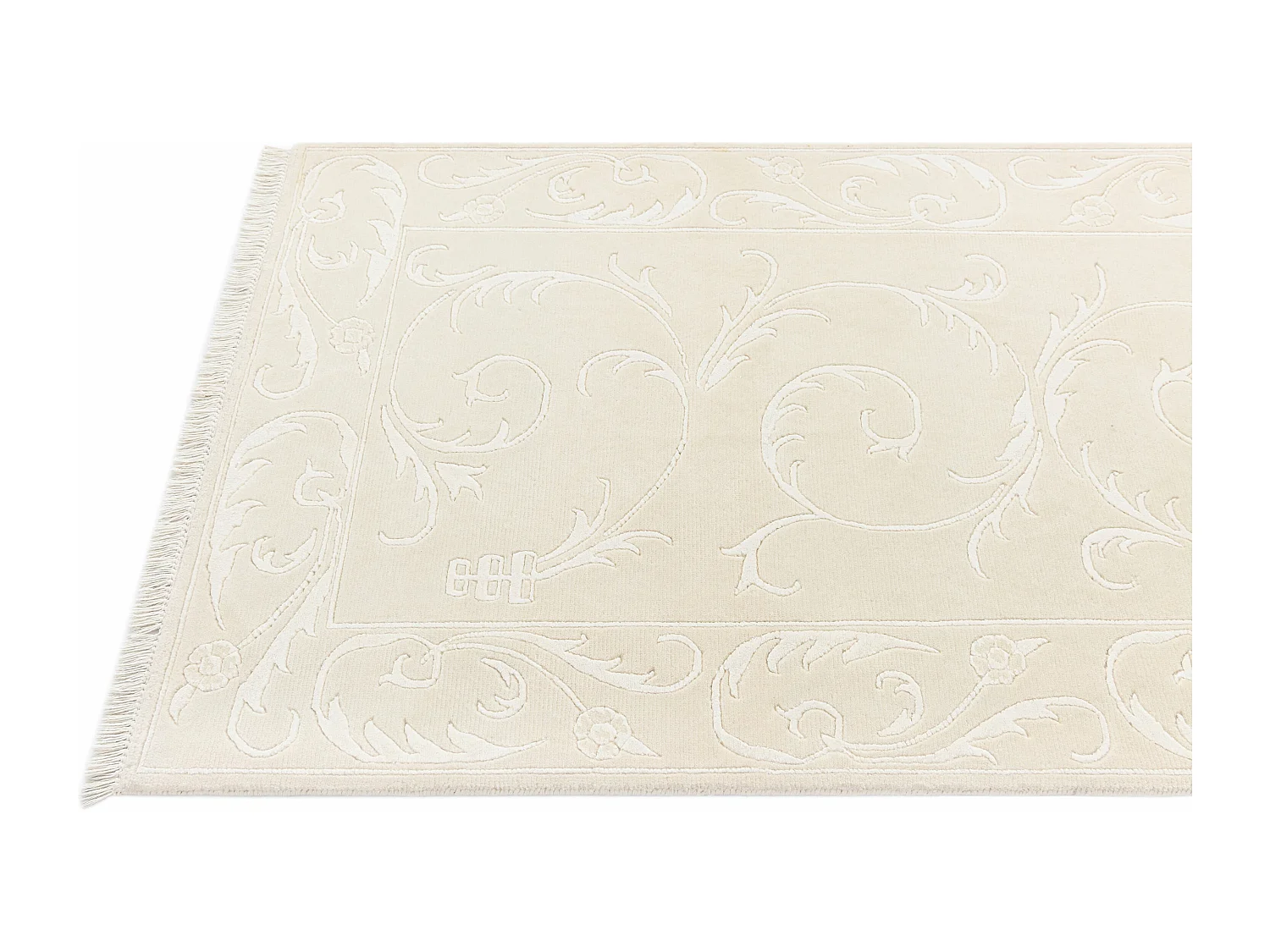 Tappeto per corridoio in lana 99x300 beige Darya