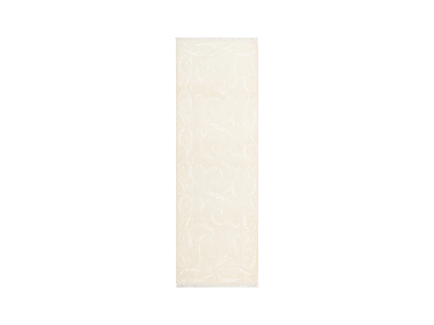 Tapis de couloir en laine 99x300 beige Darya