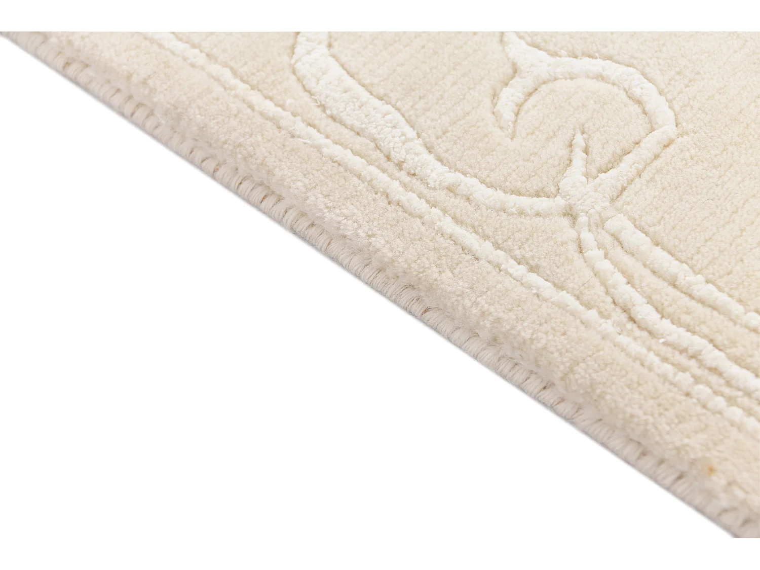 Tapis de couloir en laine 99x300 beige Darya