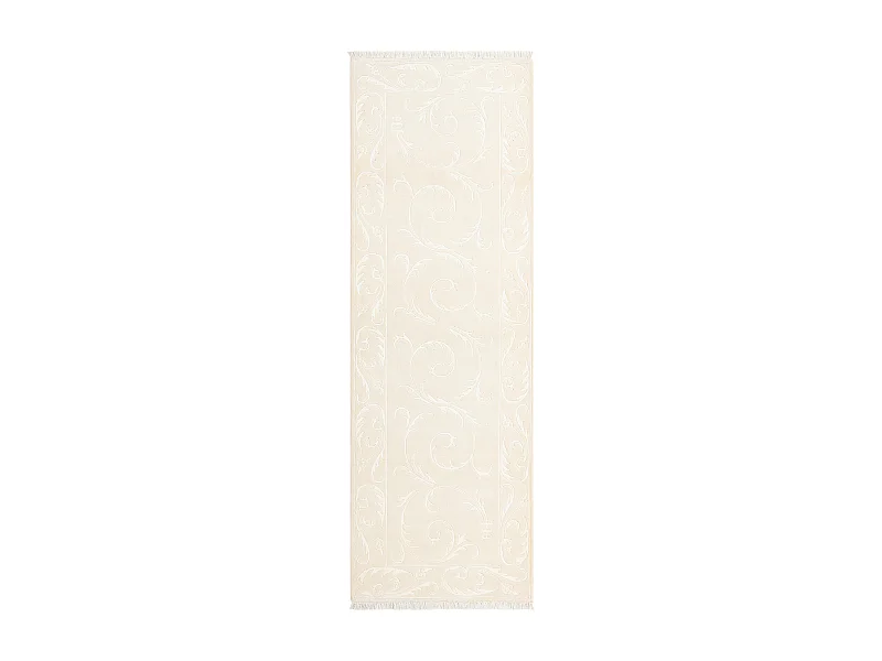 Tapis de couloir en laine 99x300 beige Darya