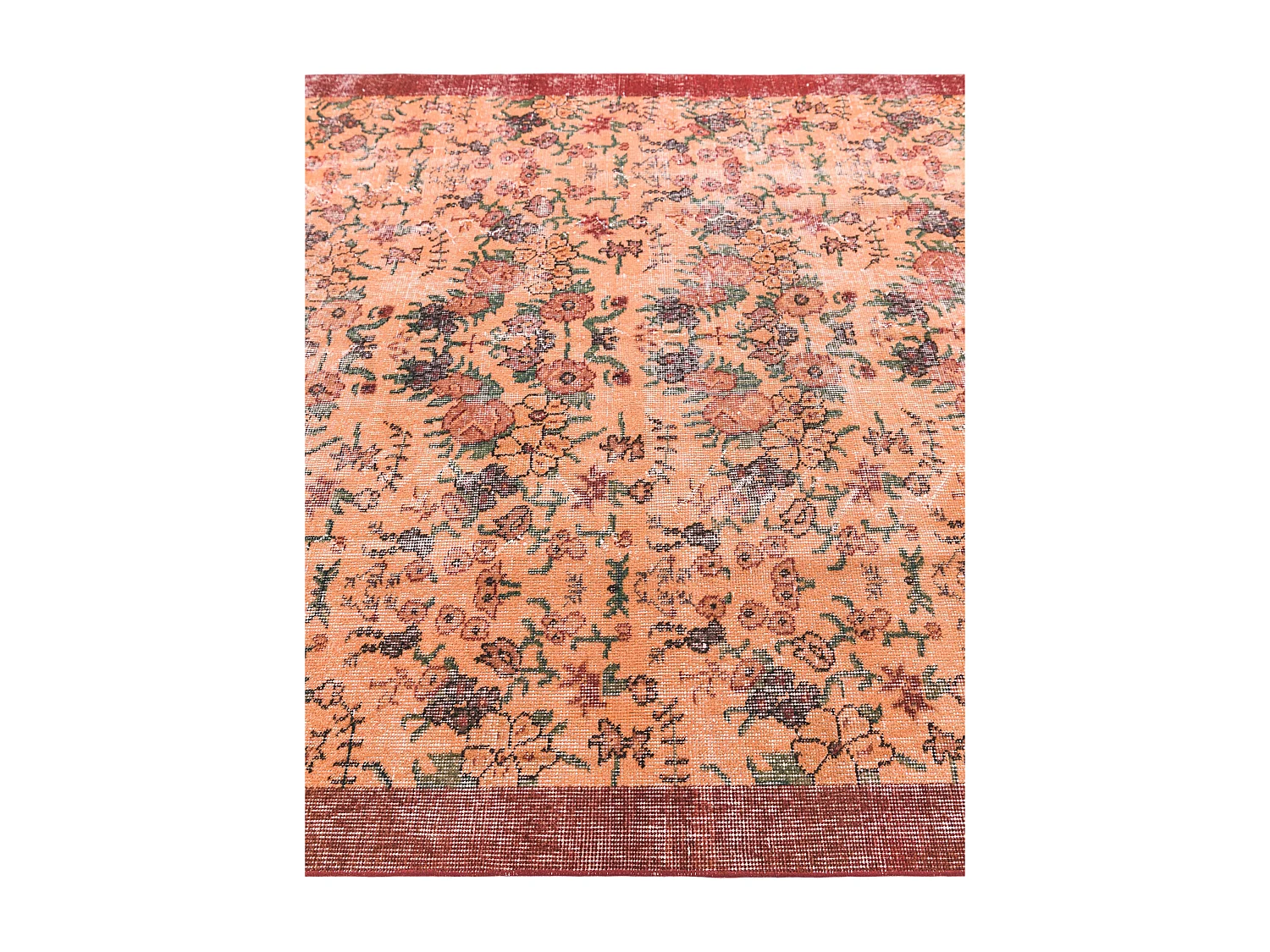 Wollteppich 173x262 Rosa Ultra Vintage