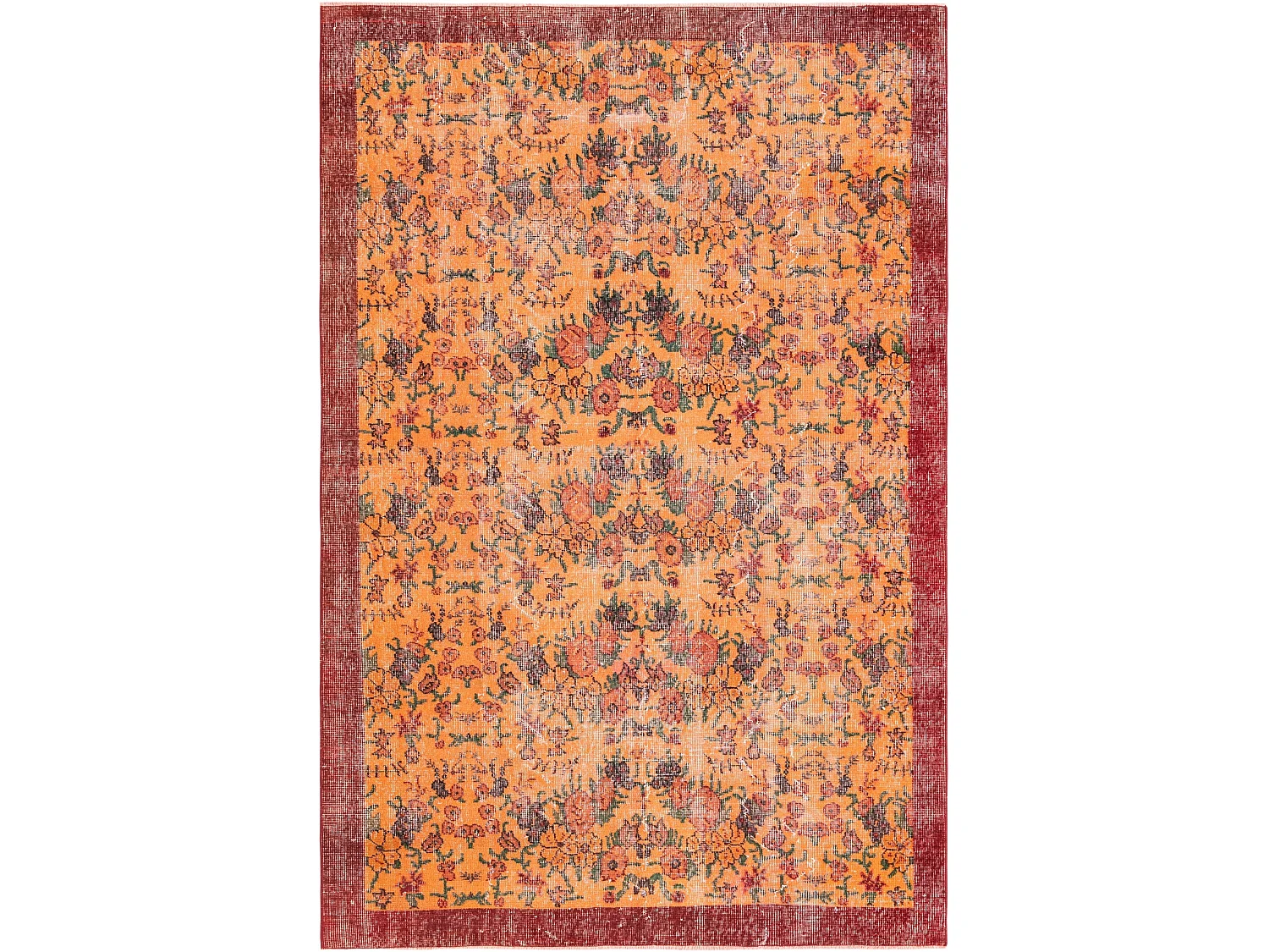 Tapis de laine 173x262 rose Ultra Vintage