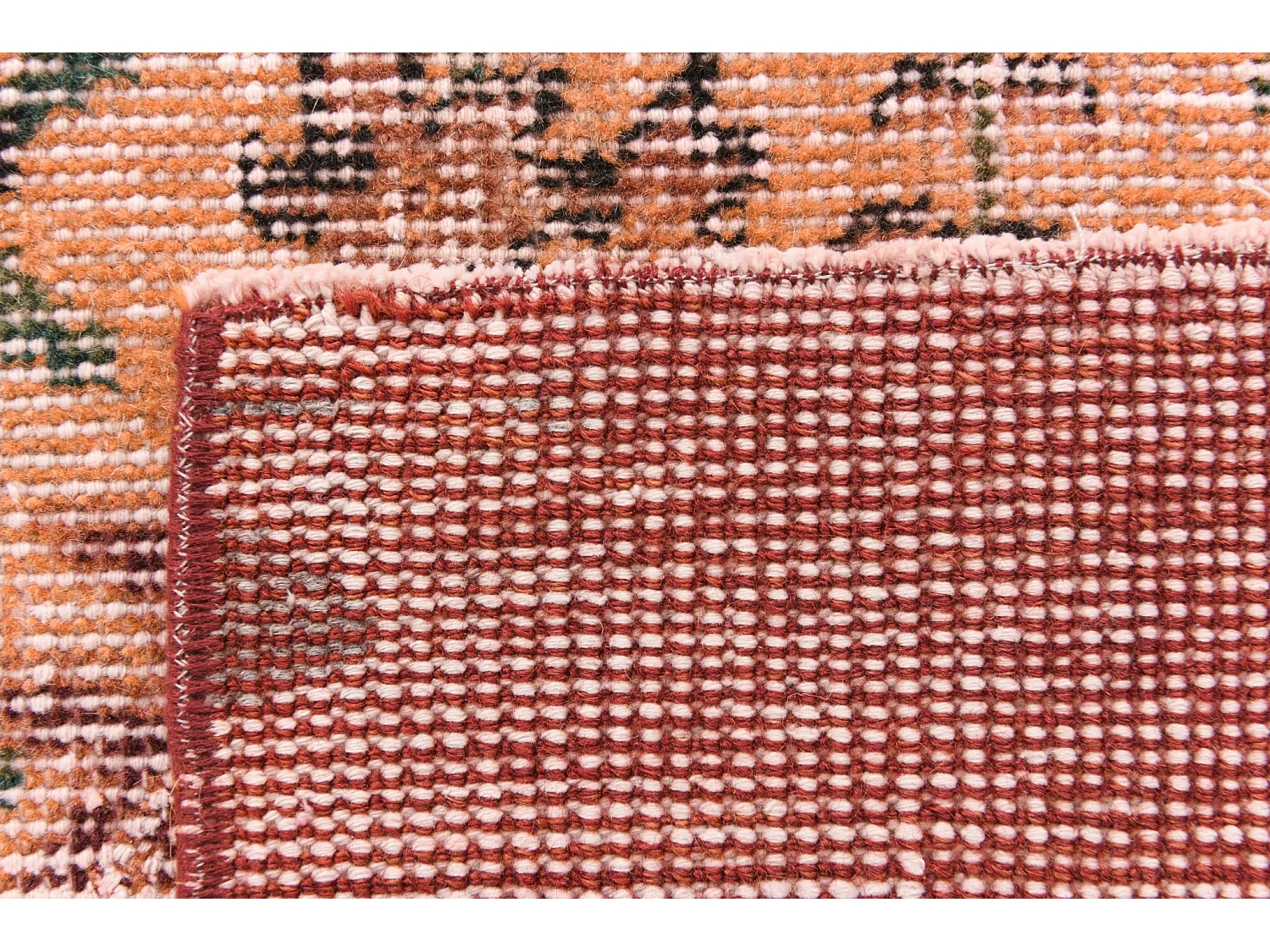 Tapis de laine 173x262 rose Ultra Vintage