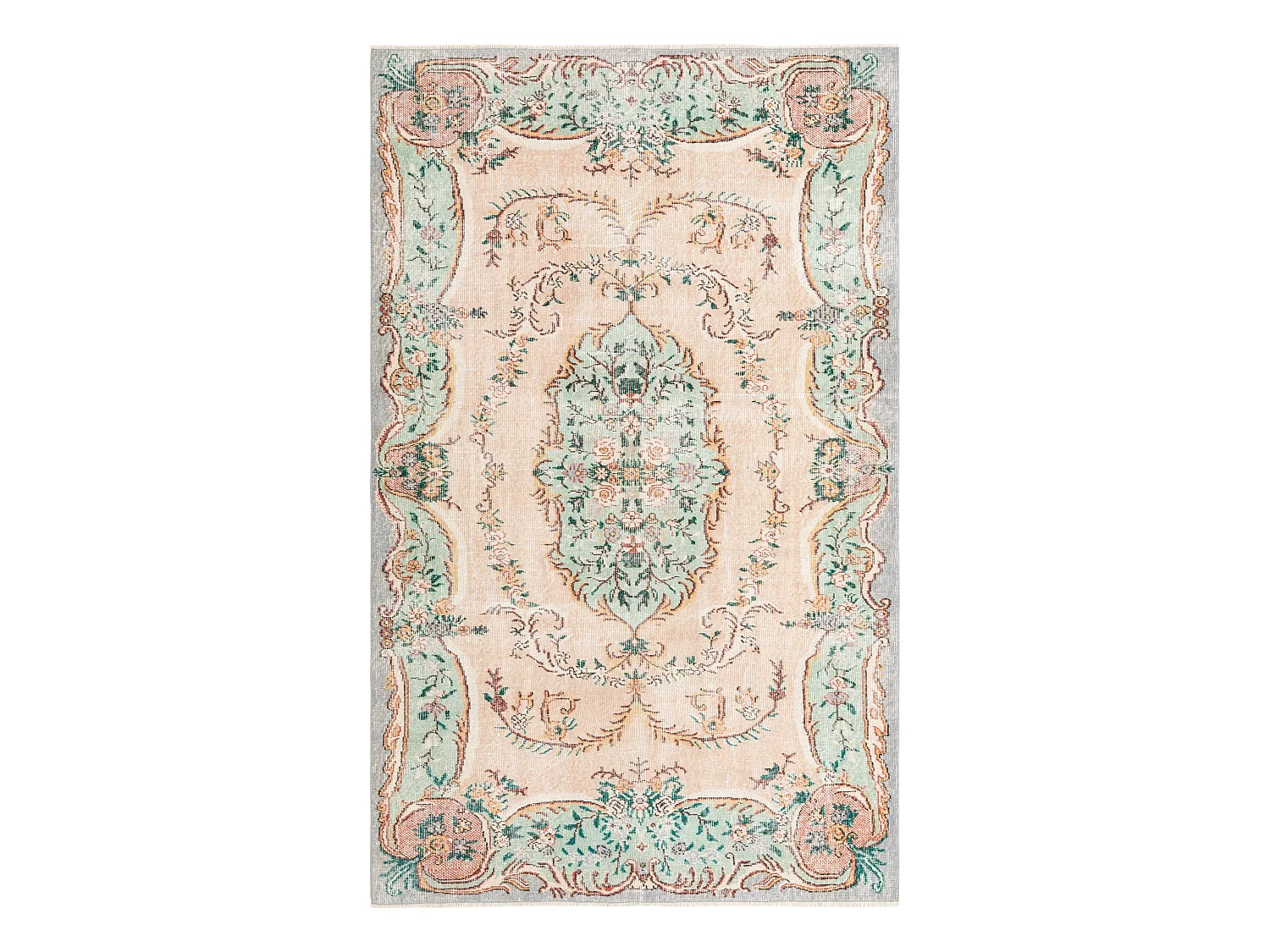 Tapis de laine 175x284 orange Ultra Vintage