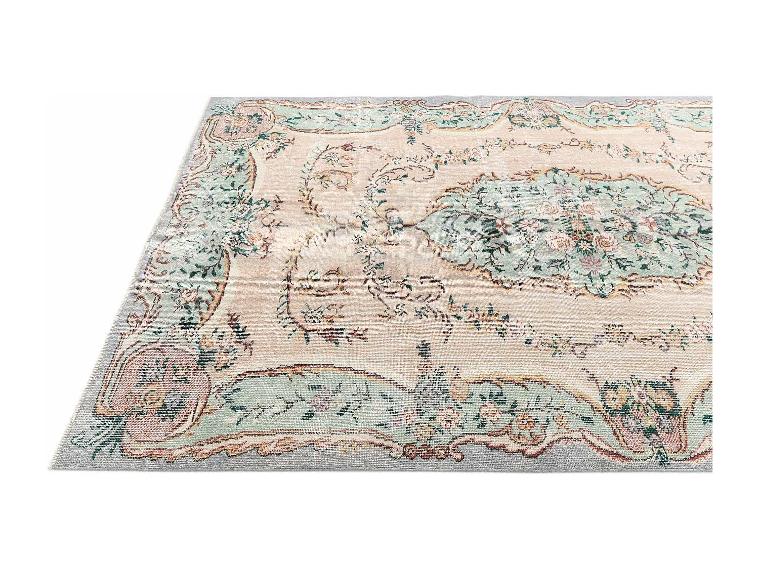 Tapis de laine 175x284 orange Ultra Vintage