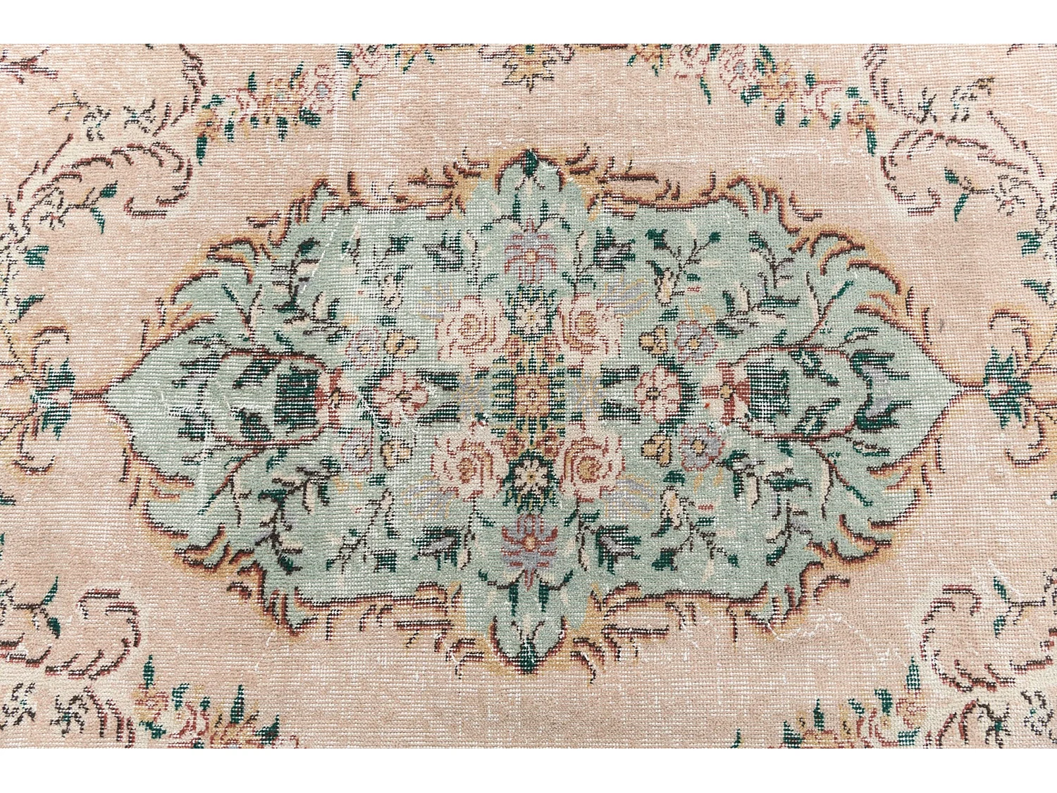 Tapis de laine 175x284 orange Ultra Vintage