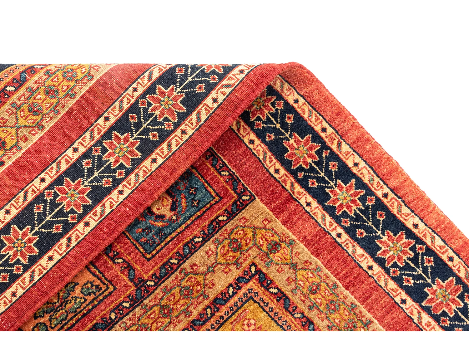 Tapis de couloir en laine 88x221 rouge Kashkuli