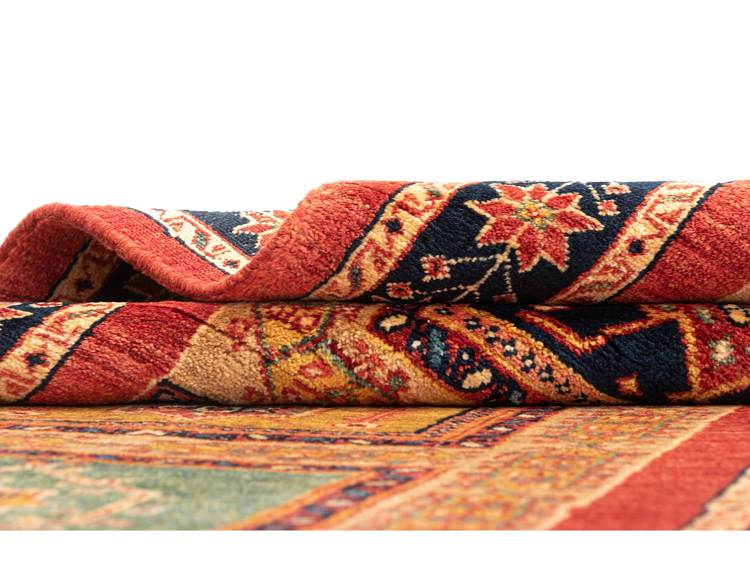 Tapis de couloir en laine 88x221 rouge Kashkuli