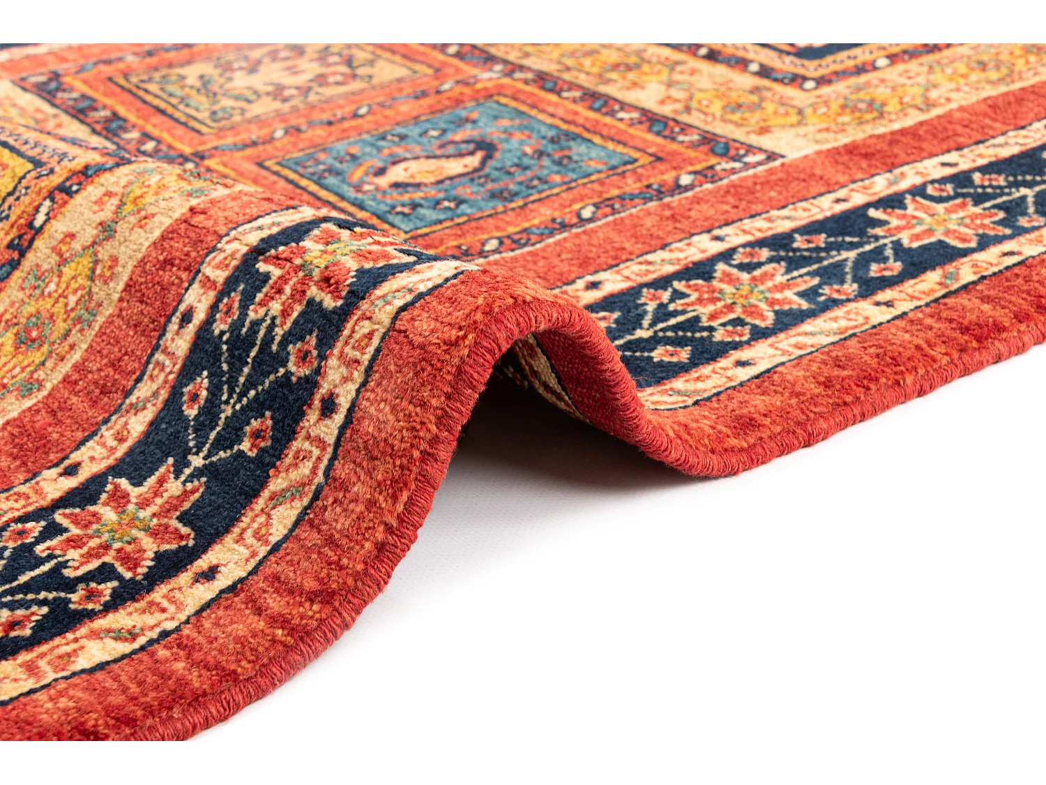 Tapis de couloir en laine 88x221 rouge Kashkuli