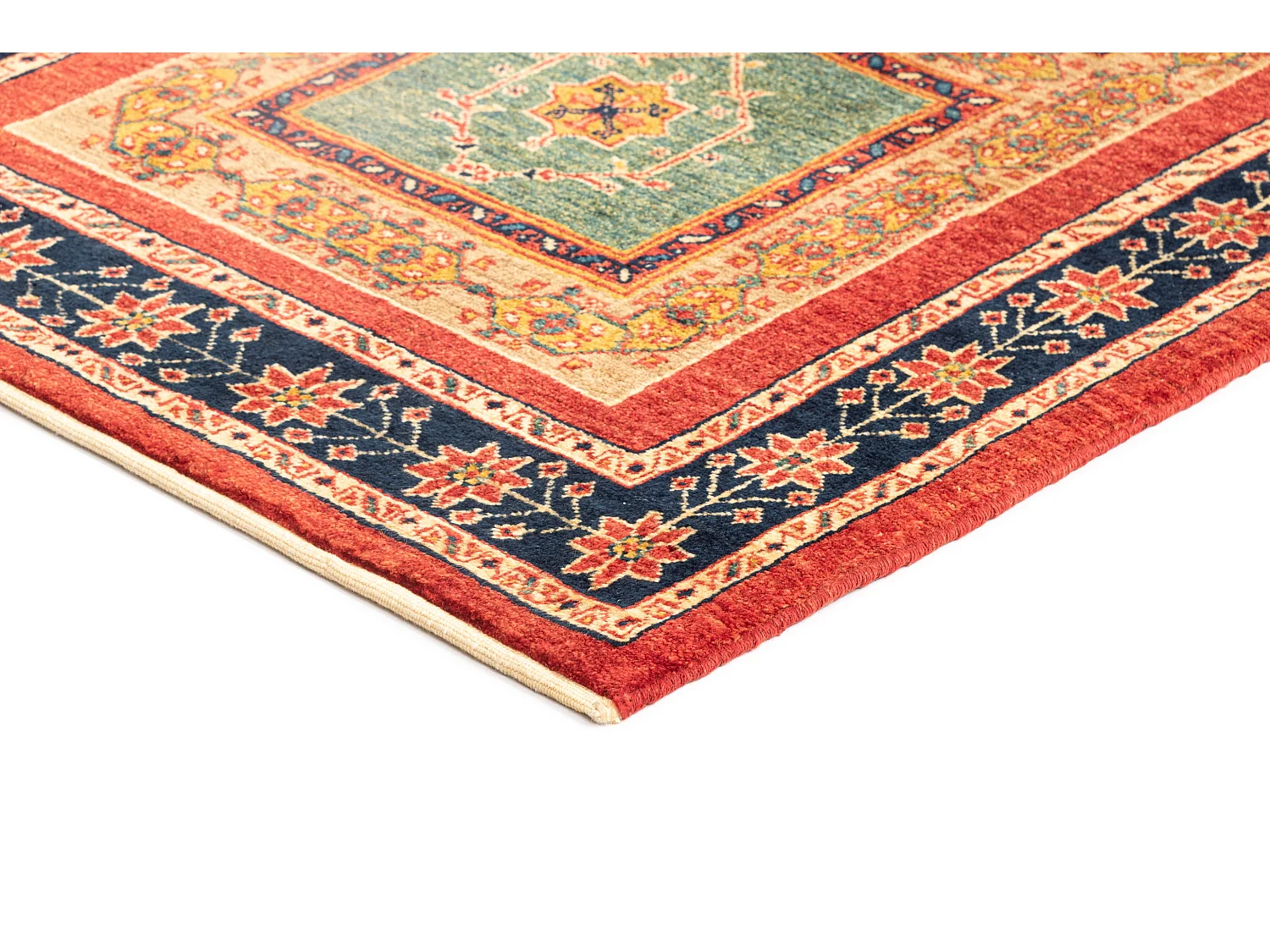 Tapis de couloir en laine 88x221 rouge Kashkuli