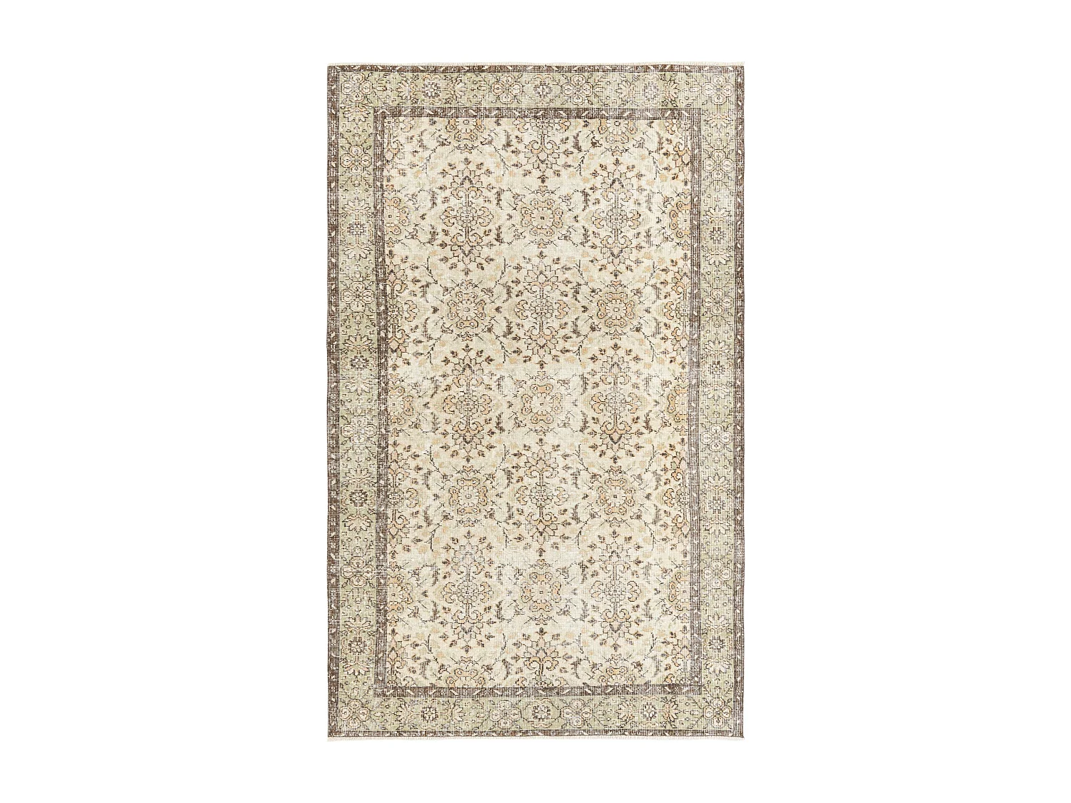 Tapis de laine 168x272 beige Ultra Vintage