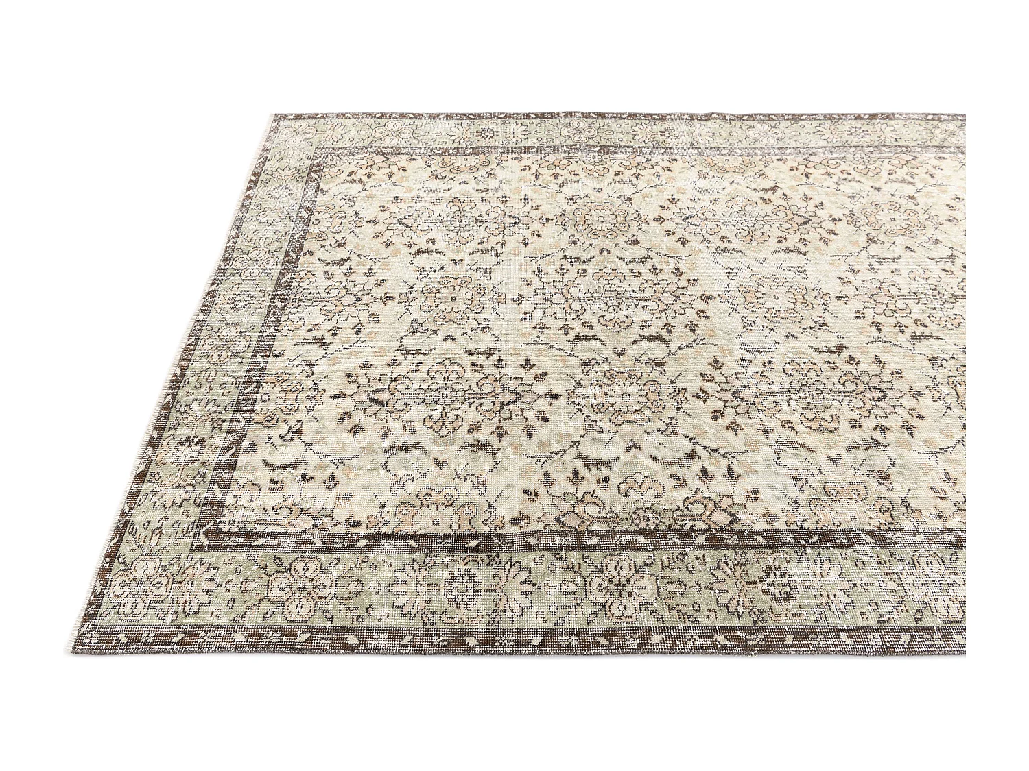 Tapis de laine 168x272 beige Ultra Vintage