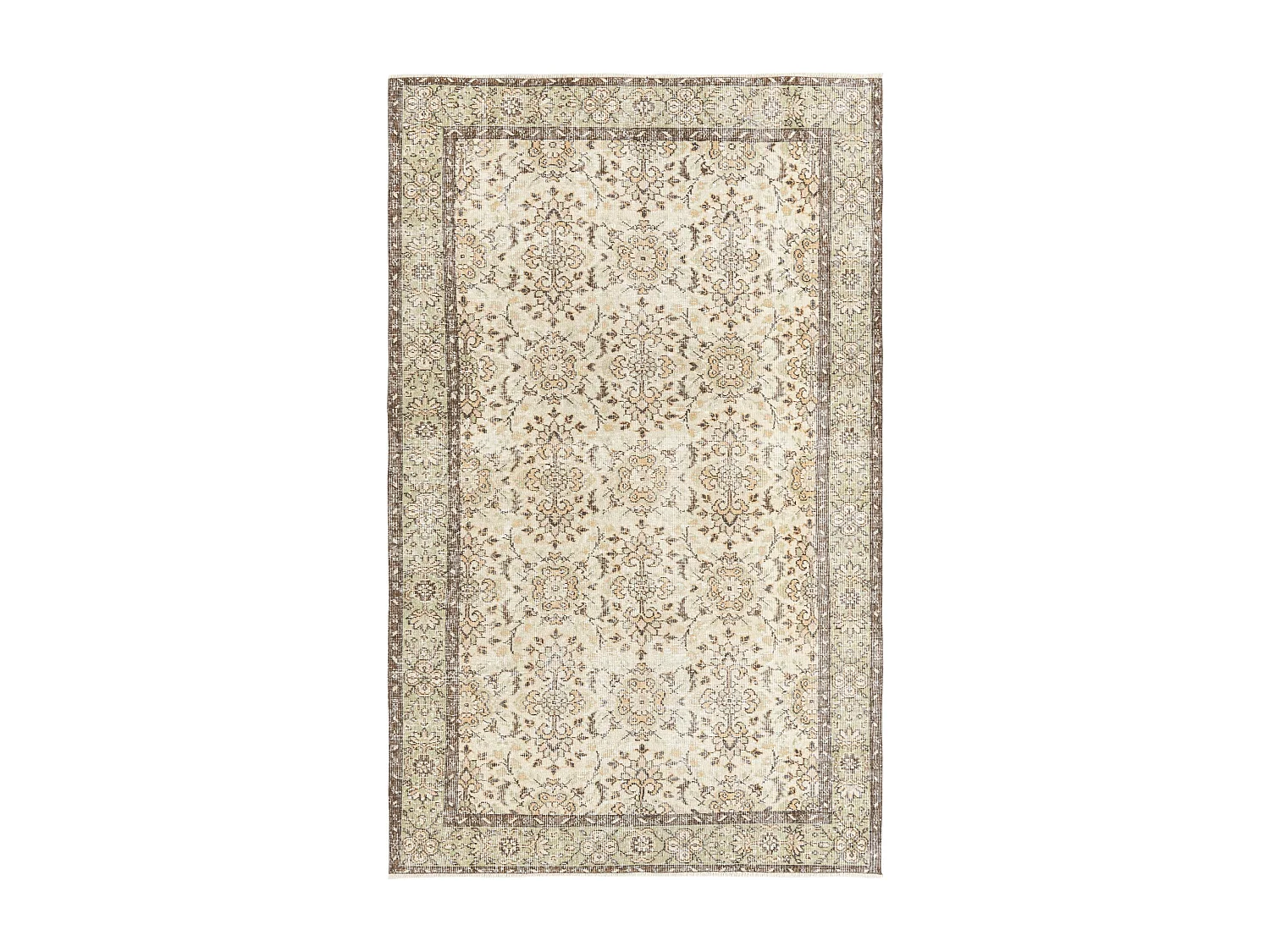 Tapis de laine 168x272 beige Ultra Vintage