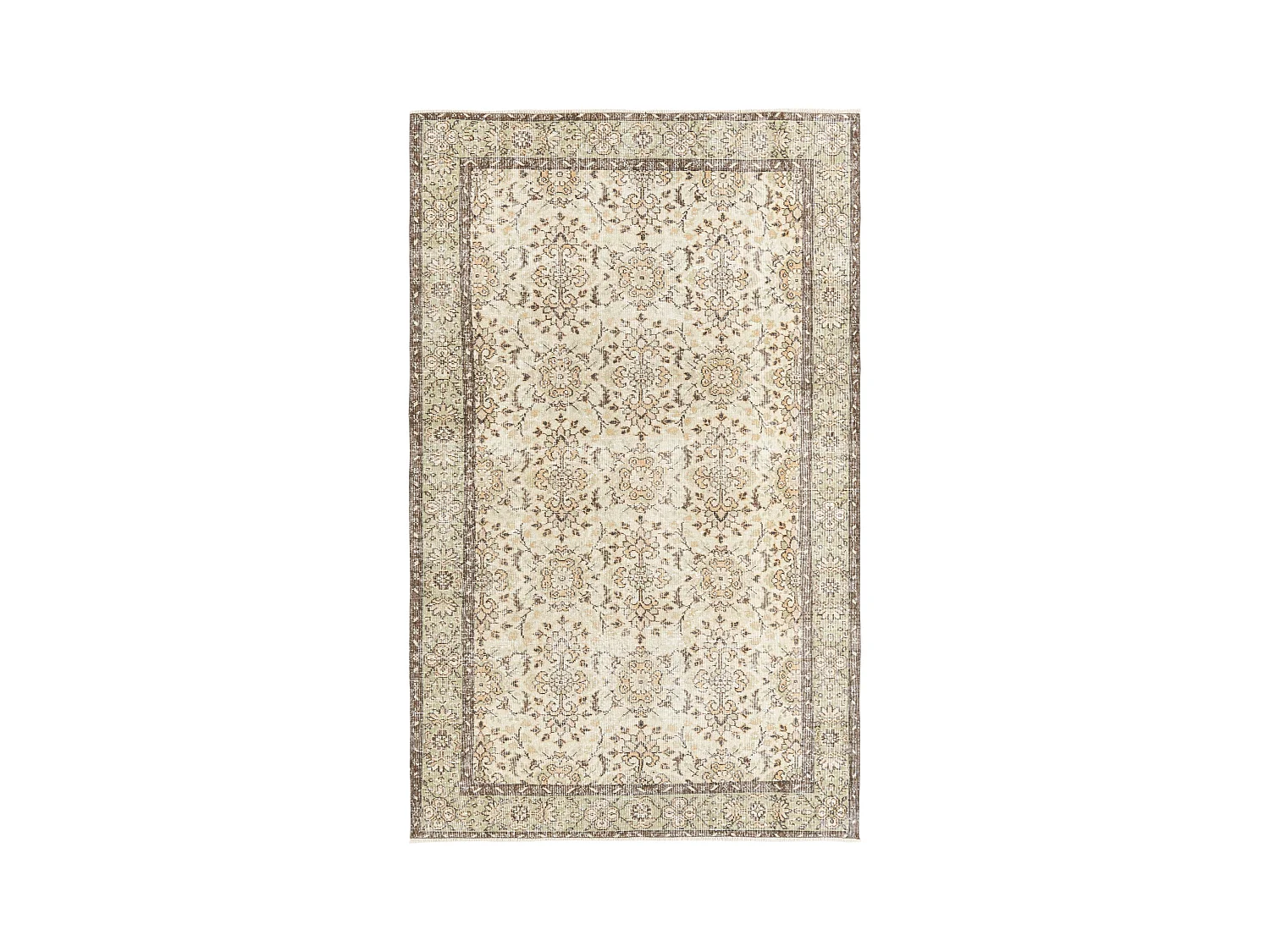 Tapis de laine 168x272 beige Ultra Vintage
