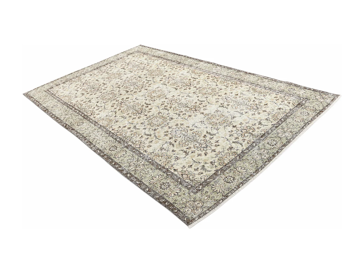 Tapis de laine 168x272 beige Ultra Vintage