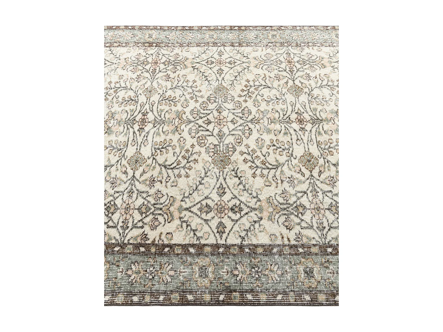 Tapis de laine 157x254 beige Ultra Vintage