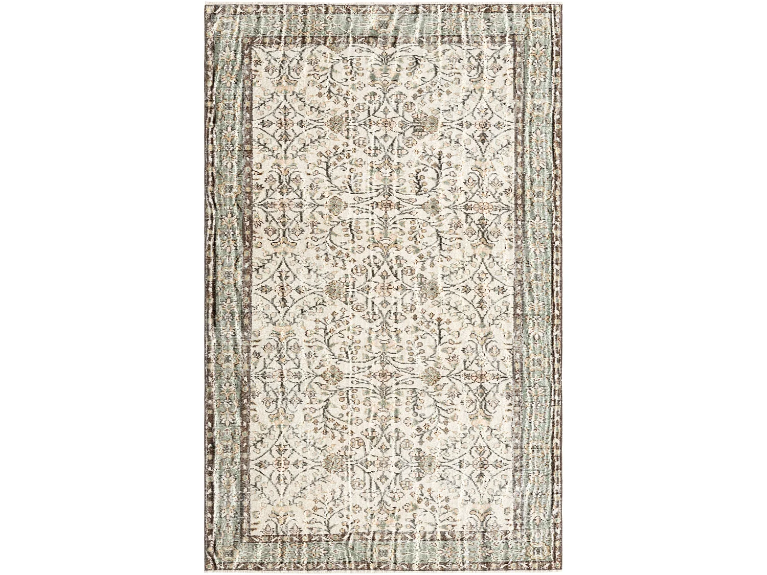 Tapis de laine 157x254 beige Ultra Vintage