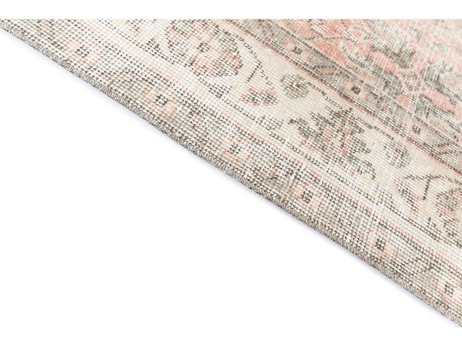 Tappeto in lana 163x269 rosa Ultra Vintage