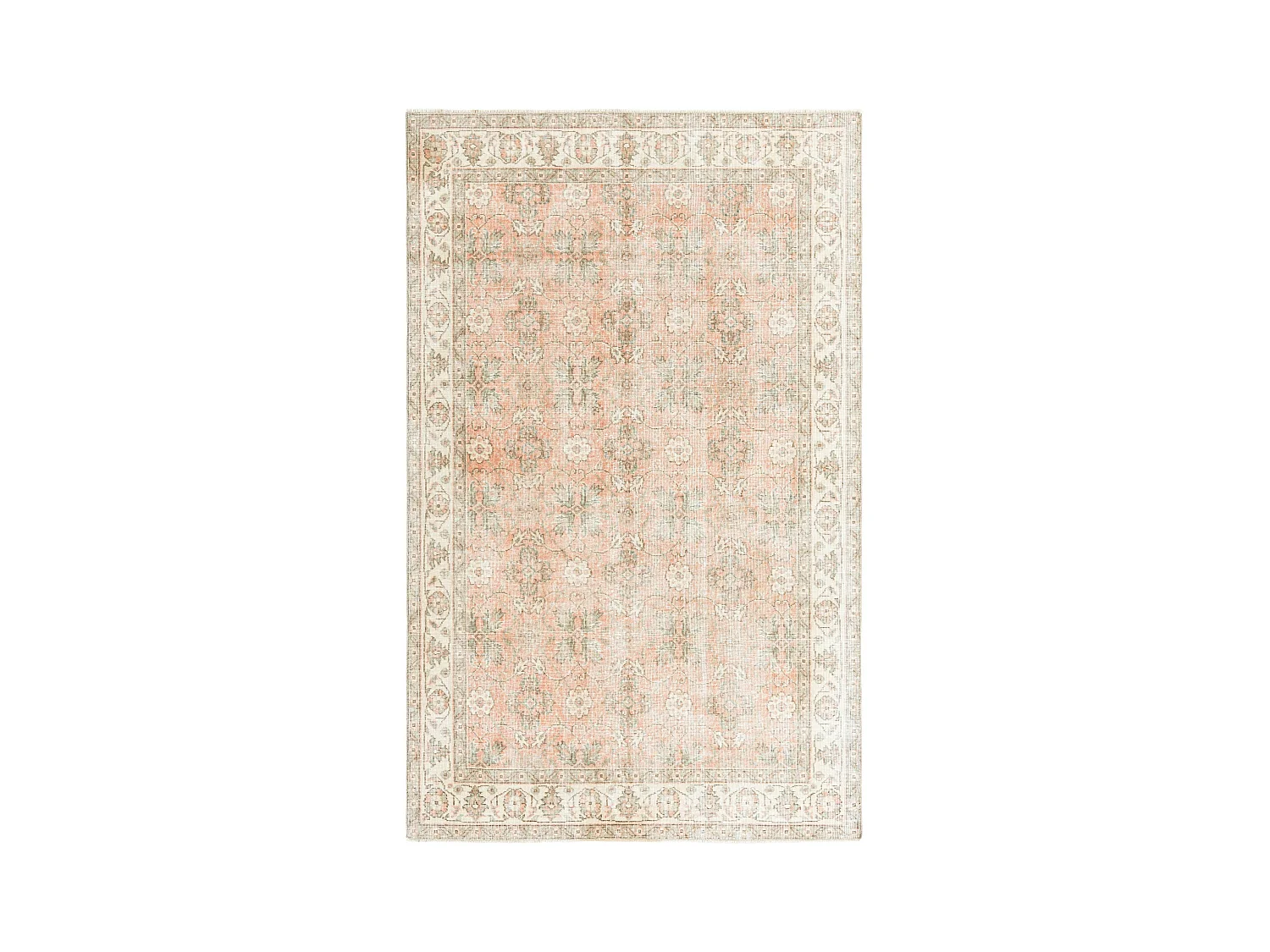 Tapis de laine 163x269 rose Ultra Vintage