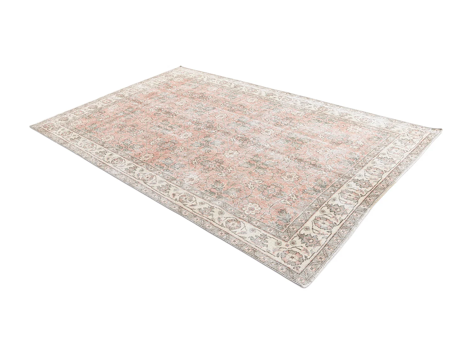 Tapis de laine 163x269 rose Ultra Vintage