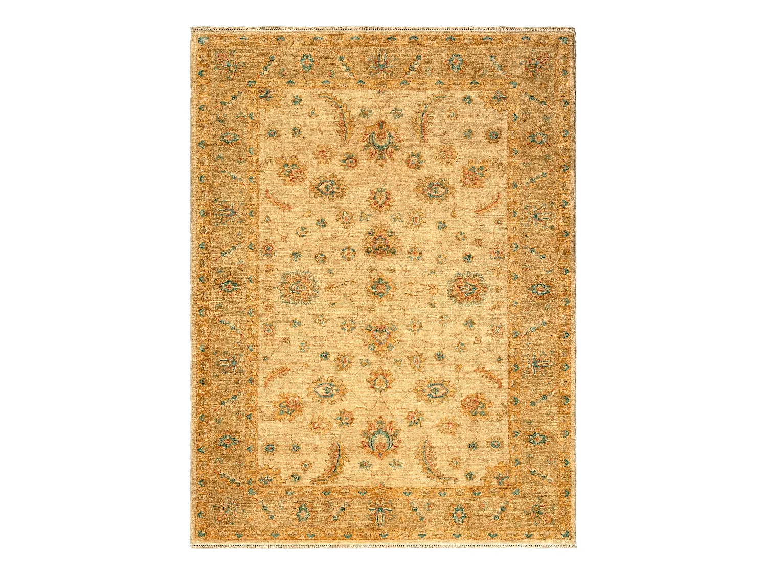 Tapis de laine 125x168 beige Ziegler