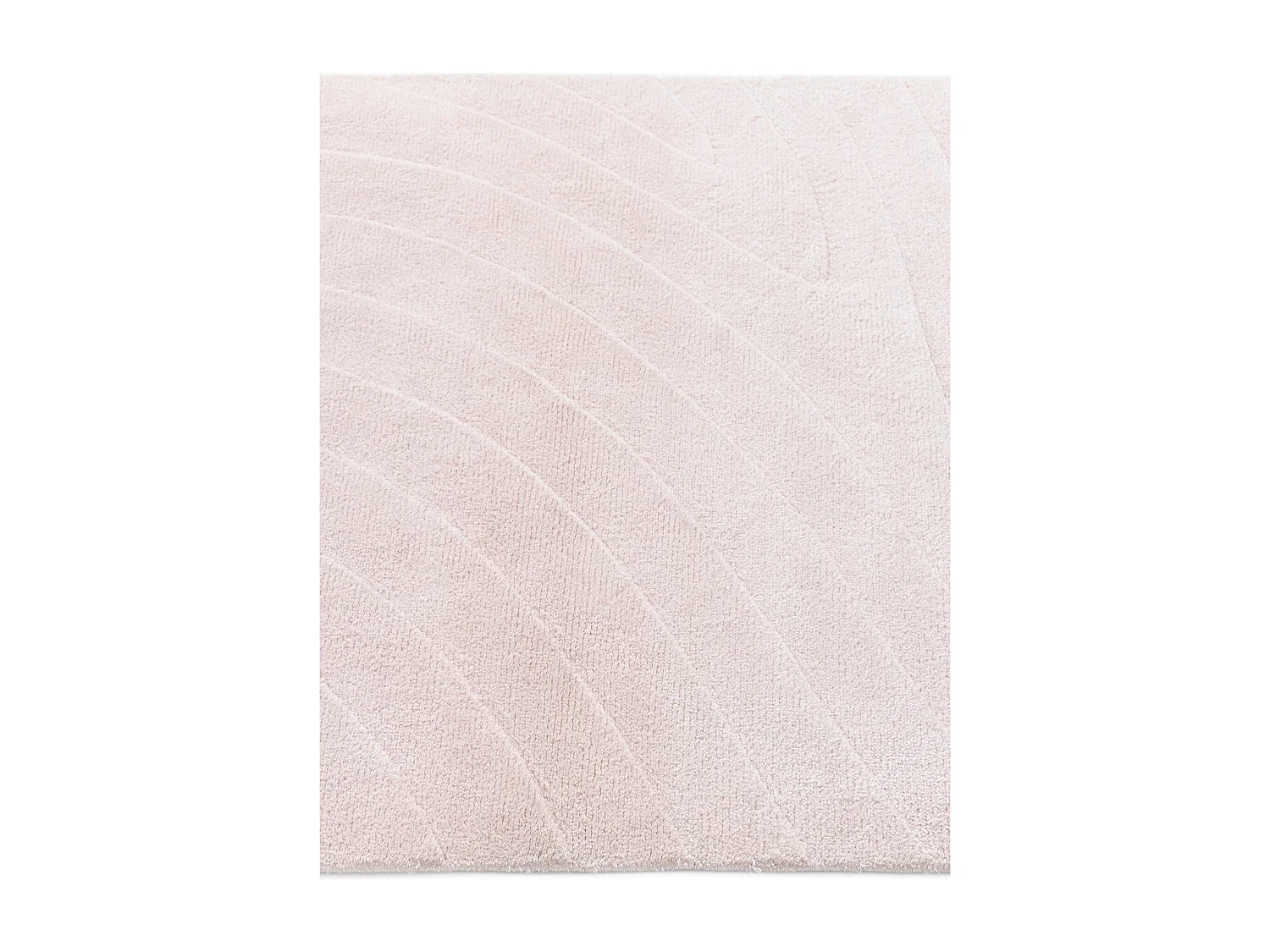 Tapis de couloir en laine 84x300 rose Darya