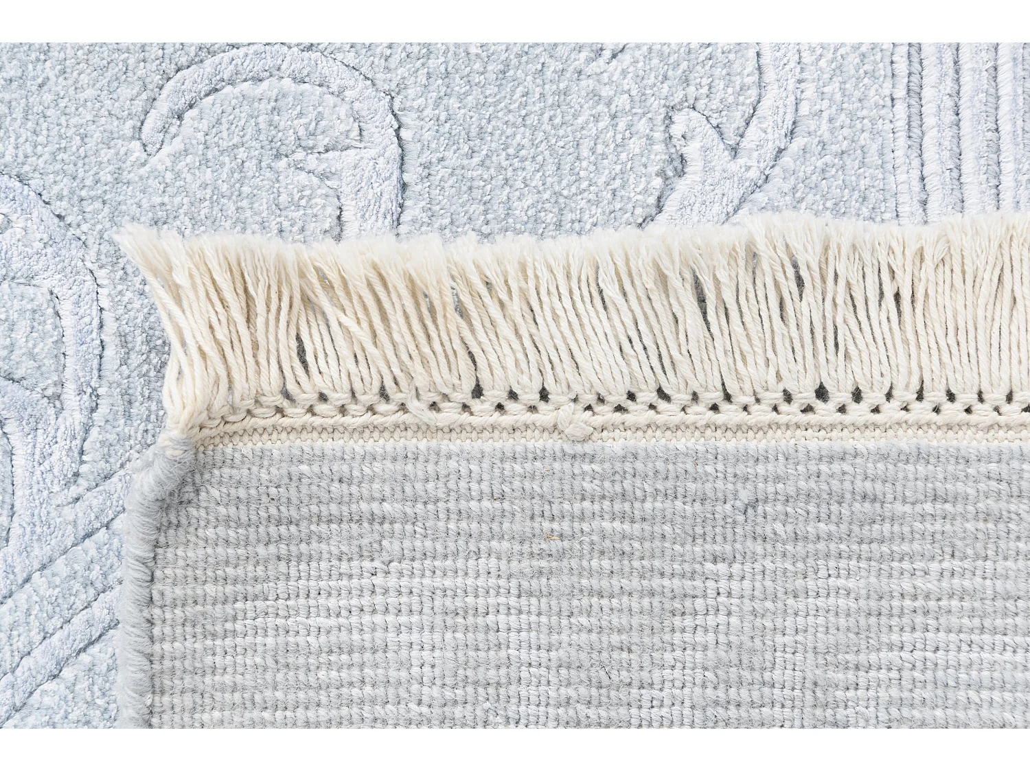 Tapis de laine 122x185 Bleu Darya