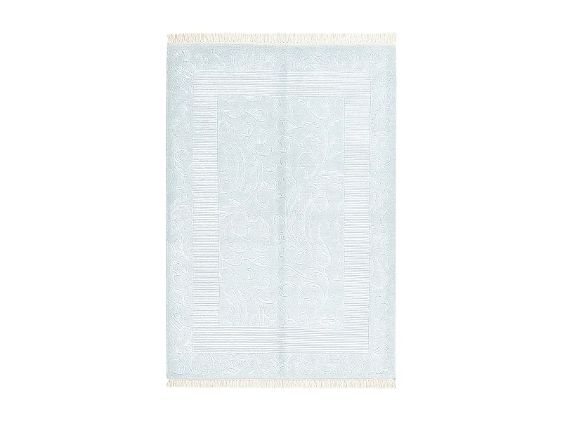 Tapis de laine 122x185 Bleu Darya