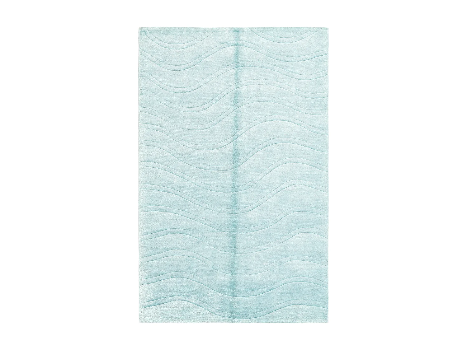 Tapis de laine 117x183 Bleu Darya