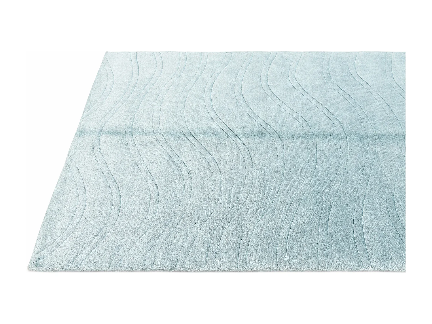 Tapis de laine 117x183 Bleu Darya
