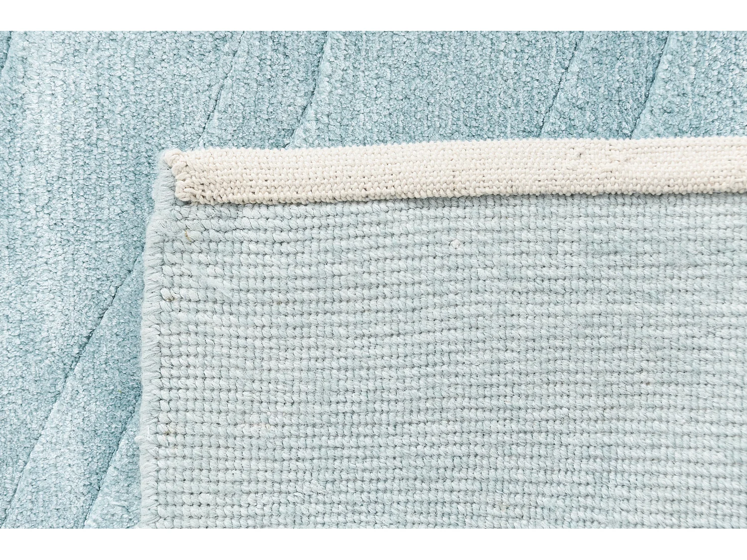 Tapis de laine 117x183 Bleu Darya