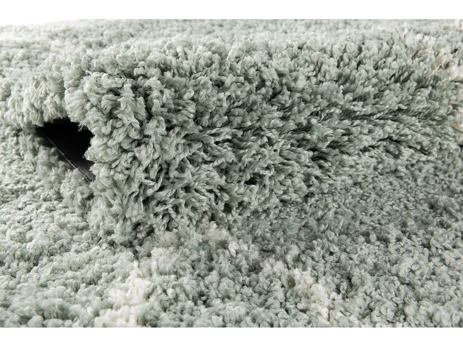 Tapis shaggy 215x305 vert Lachen Fence