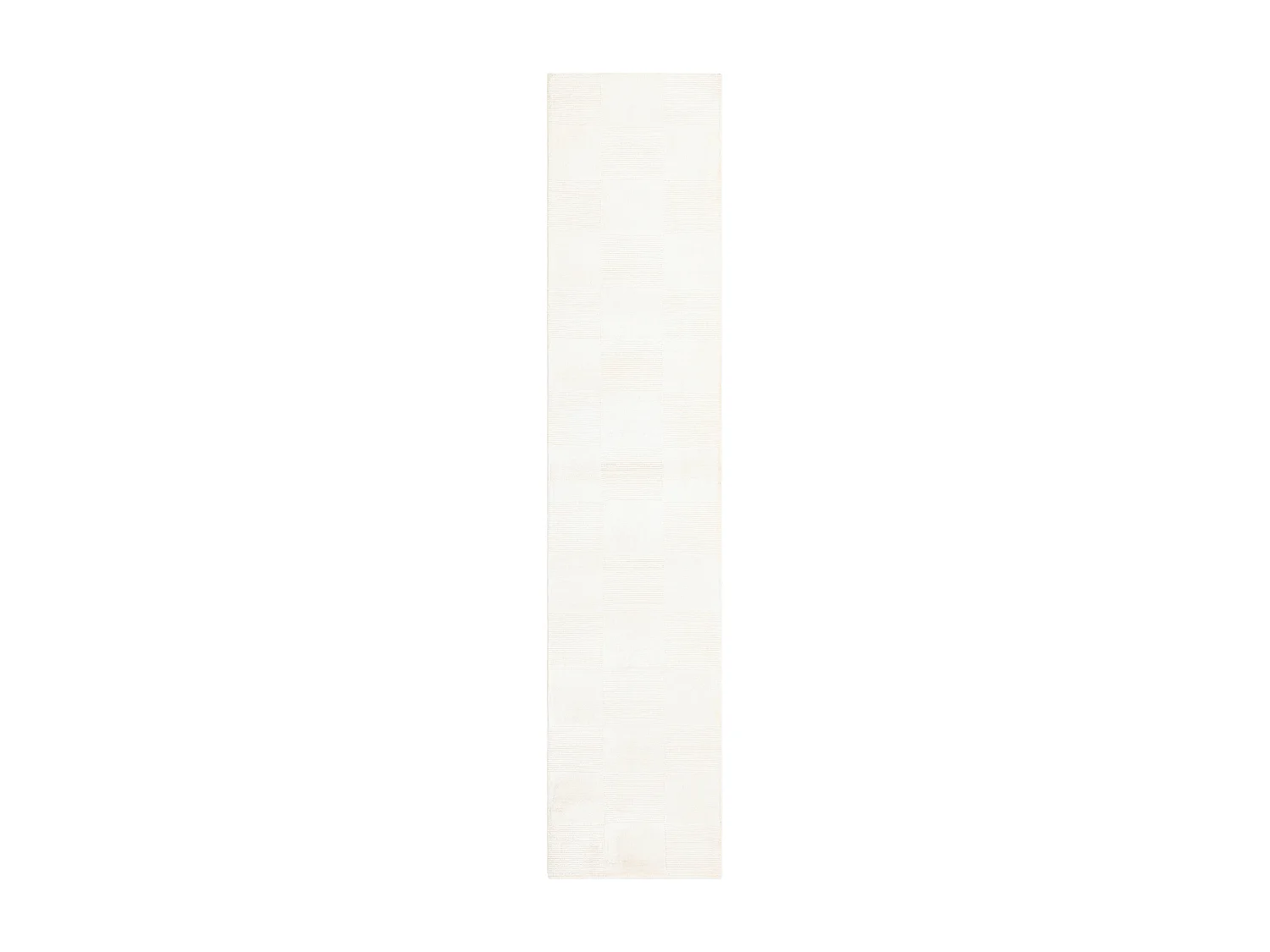 Tapis de couloir en laine 79x394 beige Darya