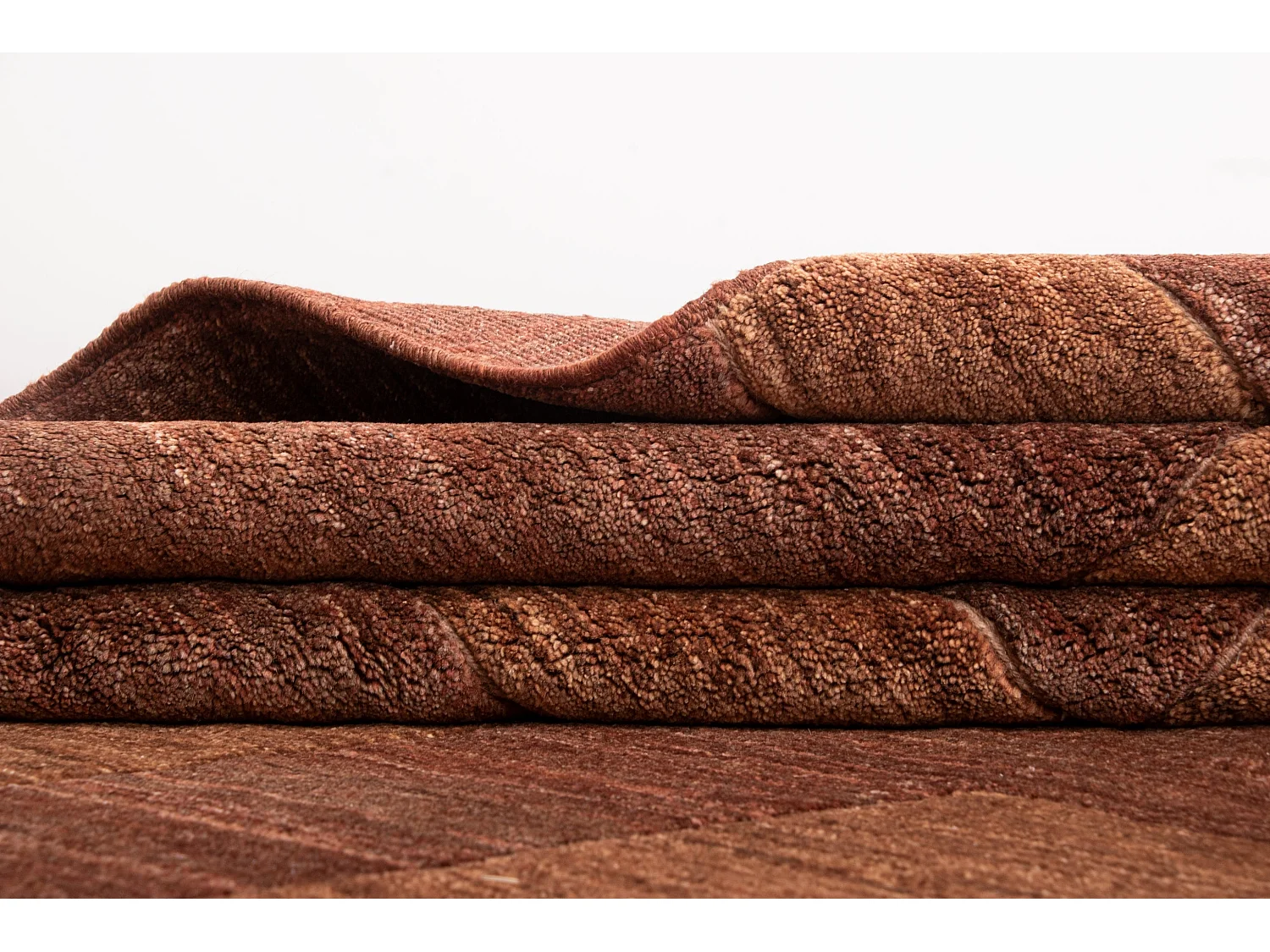 Tapis de laine 200x242 brun Juma